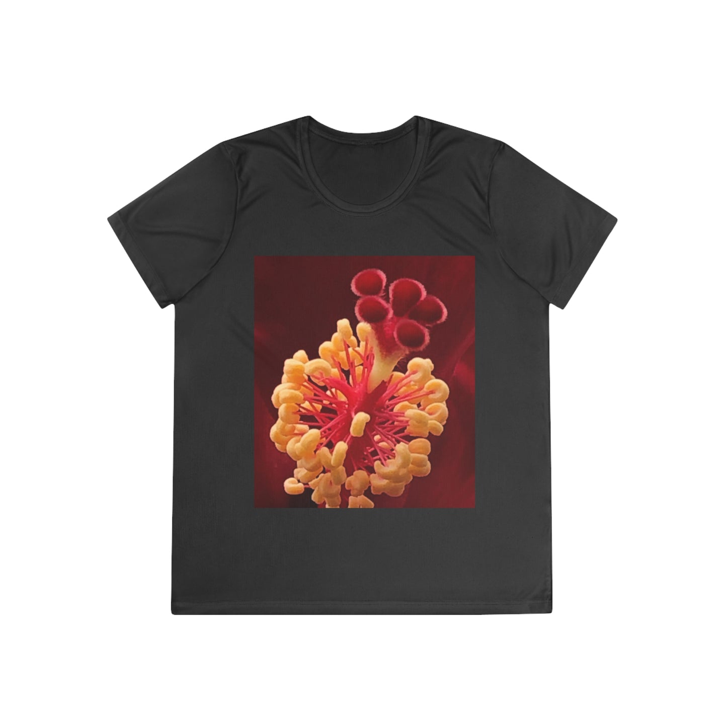 Vibrant Floral Competitor Tee, Nature-Inspired Shirt, Women’s Graphic Tee, Artistic Floral Top, Casual Spring Fashion