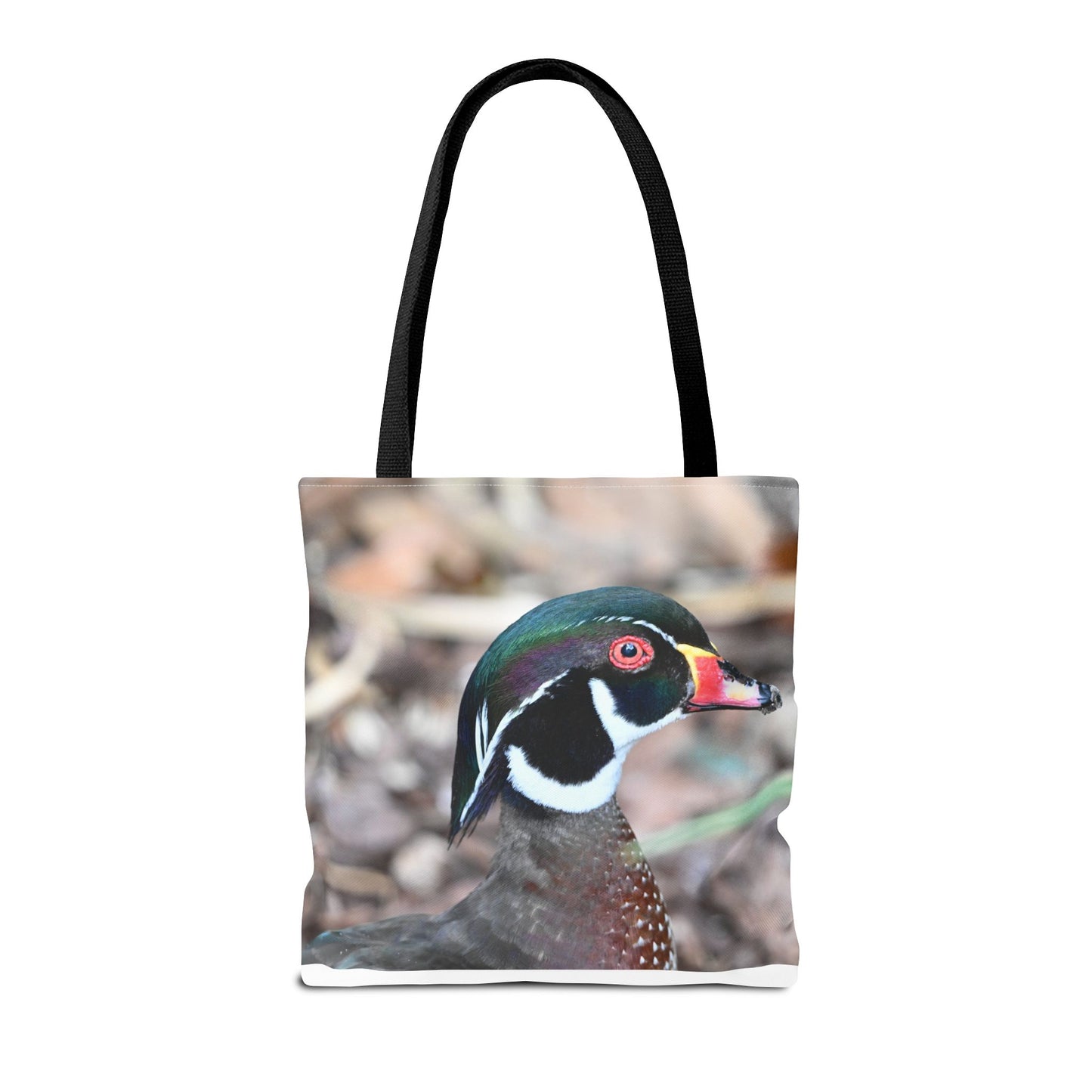 Wood Duck Tote Bag, Nature Lover Eco-Friendly Tote, Gift for Bird Enthusiasts, Stylish Reusable Shopping Bag, Photography Art Bag