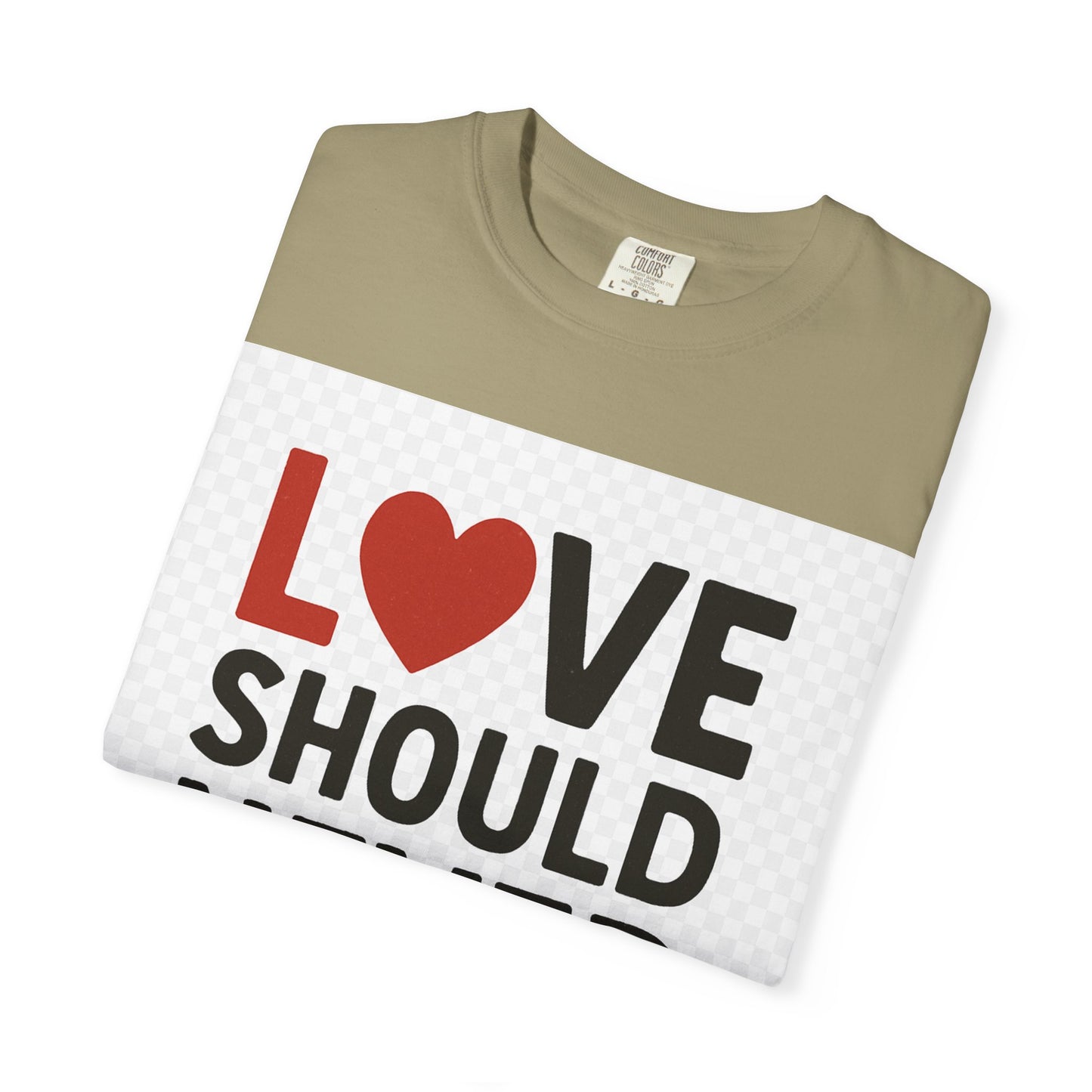 Love Should Never Hurt Unisex T-Shirt, Empowerment Tee, Gift for Couples, Awareness Shirt, Casual Comfort Wear