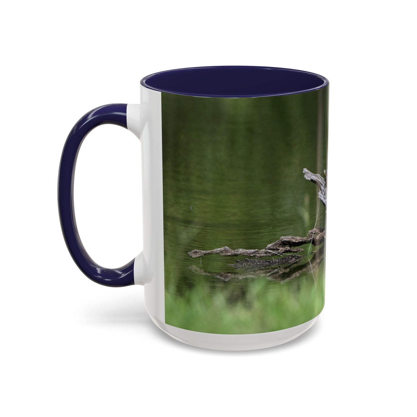 Nature-Inspired Coffee Mug with 'Coffee Time' Design - Perfect Gift for Nature Lovers