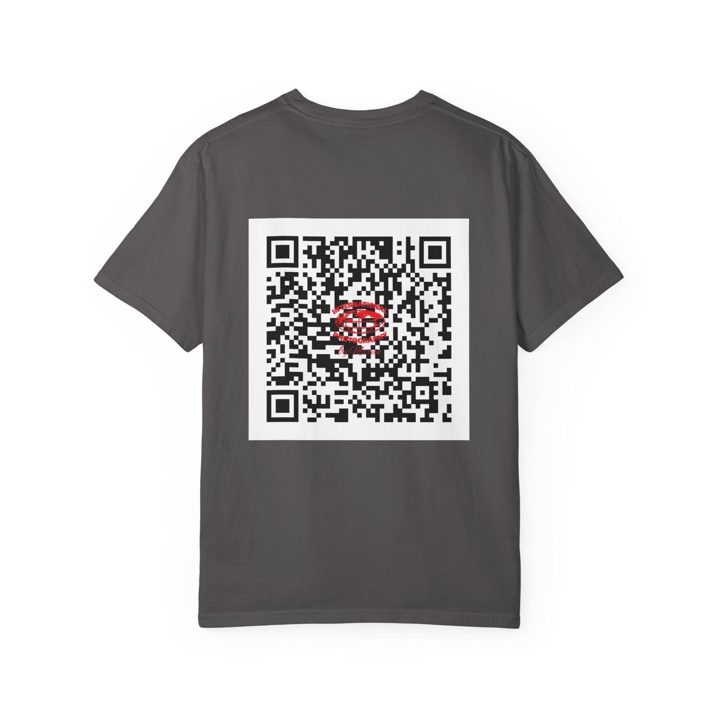 Photography Lover's Unisex T-Shirt, Travel Gift, Graphic Tee, Unique QR Code Design, International Photography Merchandise