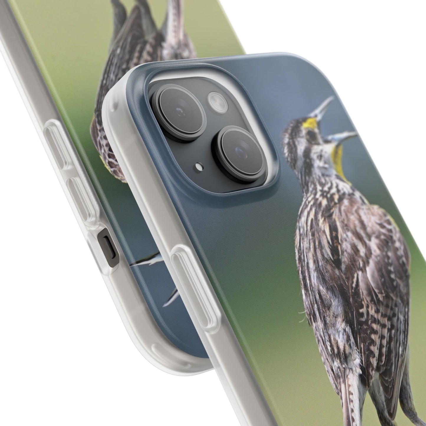 Singing Meadowlark Phone Case – Nature Bird Photo Flexi Case