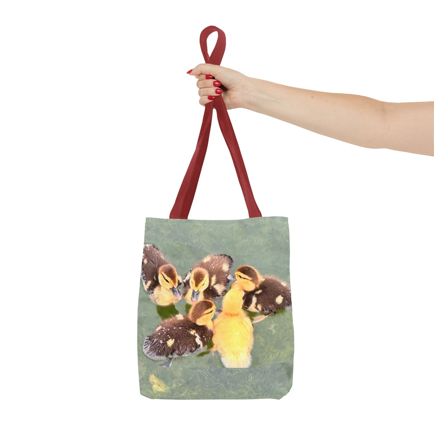 Charming Duckling Tote Bag | Cute Bag for Animal Lovers, Spring Gift, Shopping Bag, Eco-Friendly, Perfect for Mother's Day