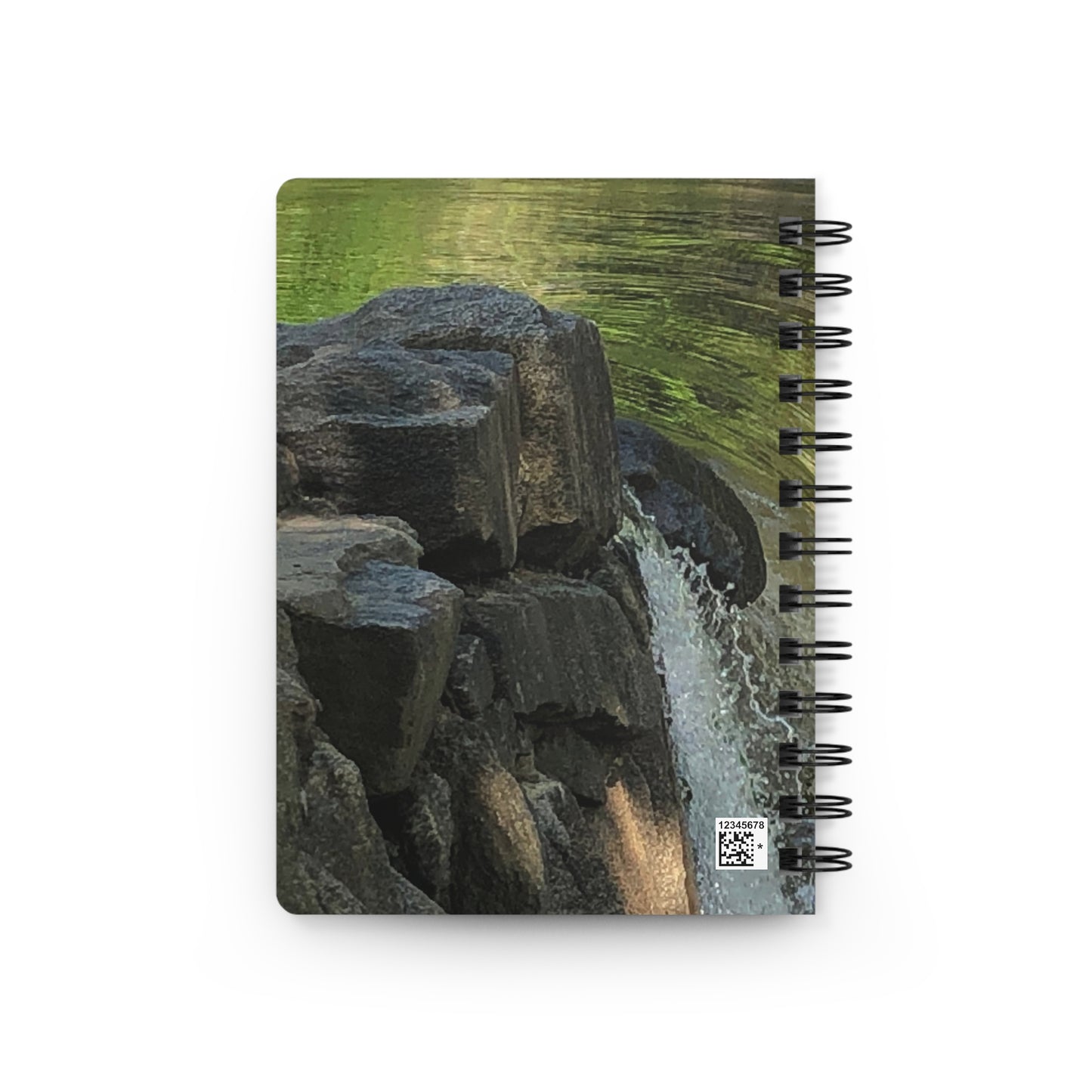 Serene Nature Spiral Journal | Write More Notebook for Nature Lovers, Journaling, Mindfulness, Gifts, Eco-Friendly Stationery