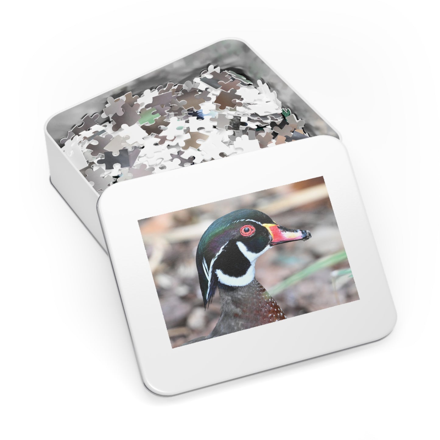 Wood Duck Puzzle, Relaxing Jigsaw Game, Unique Gift for Nature Lovers, Fun Family Activity, Bird Enthusiast Puzzle