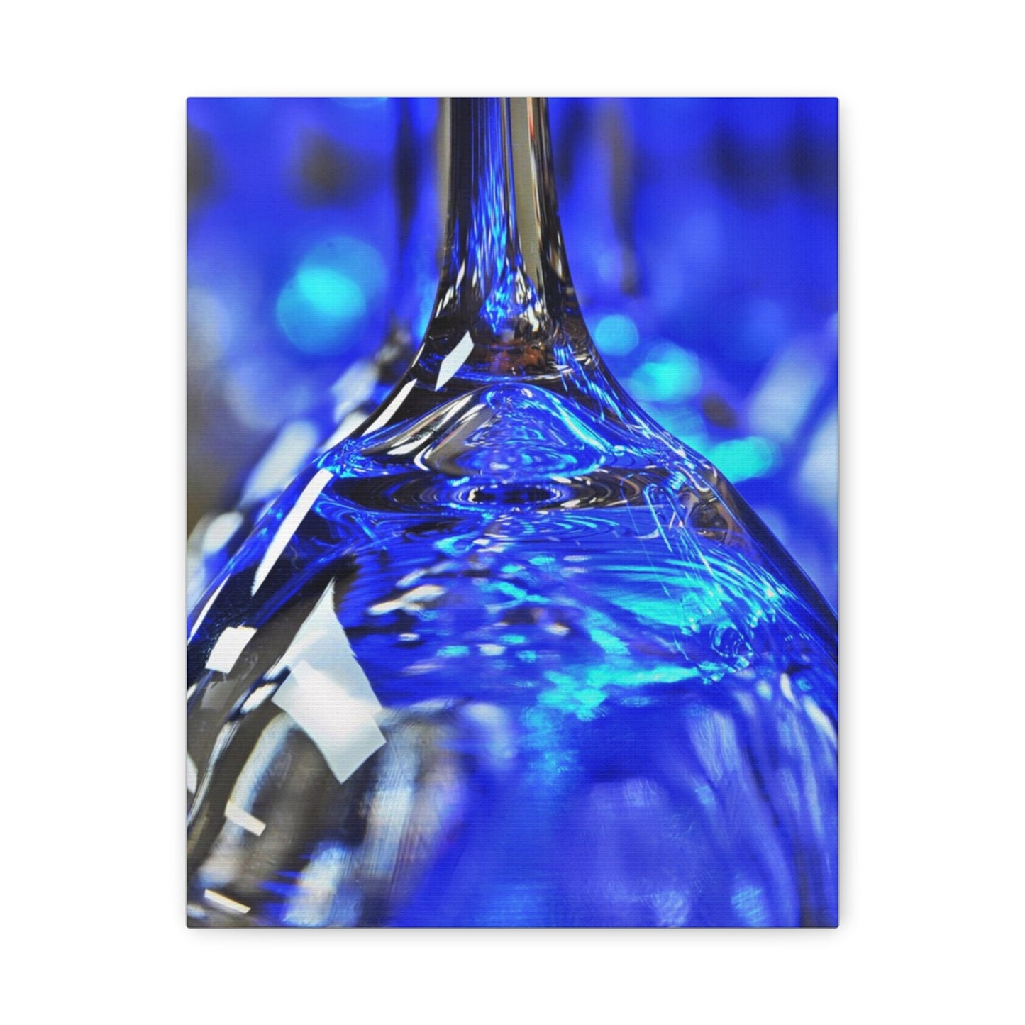 Blue Reflection Canvas Art Print