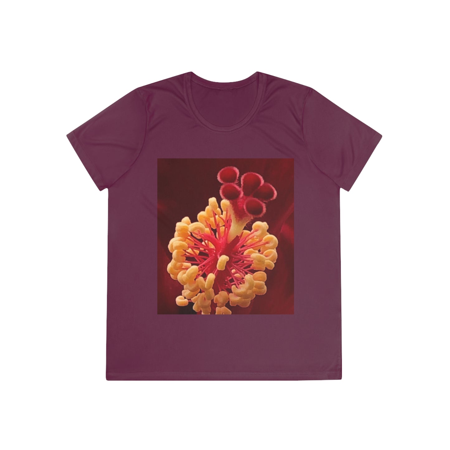 Vibrant Floral Competitor Tee, Nature-Inspired Shirt, Women’s Graphic Tee, Artistic Floral Top, Casual Spring Fashion