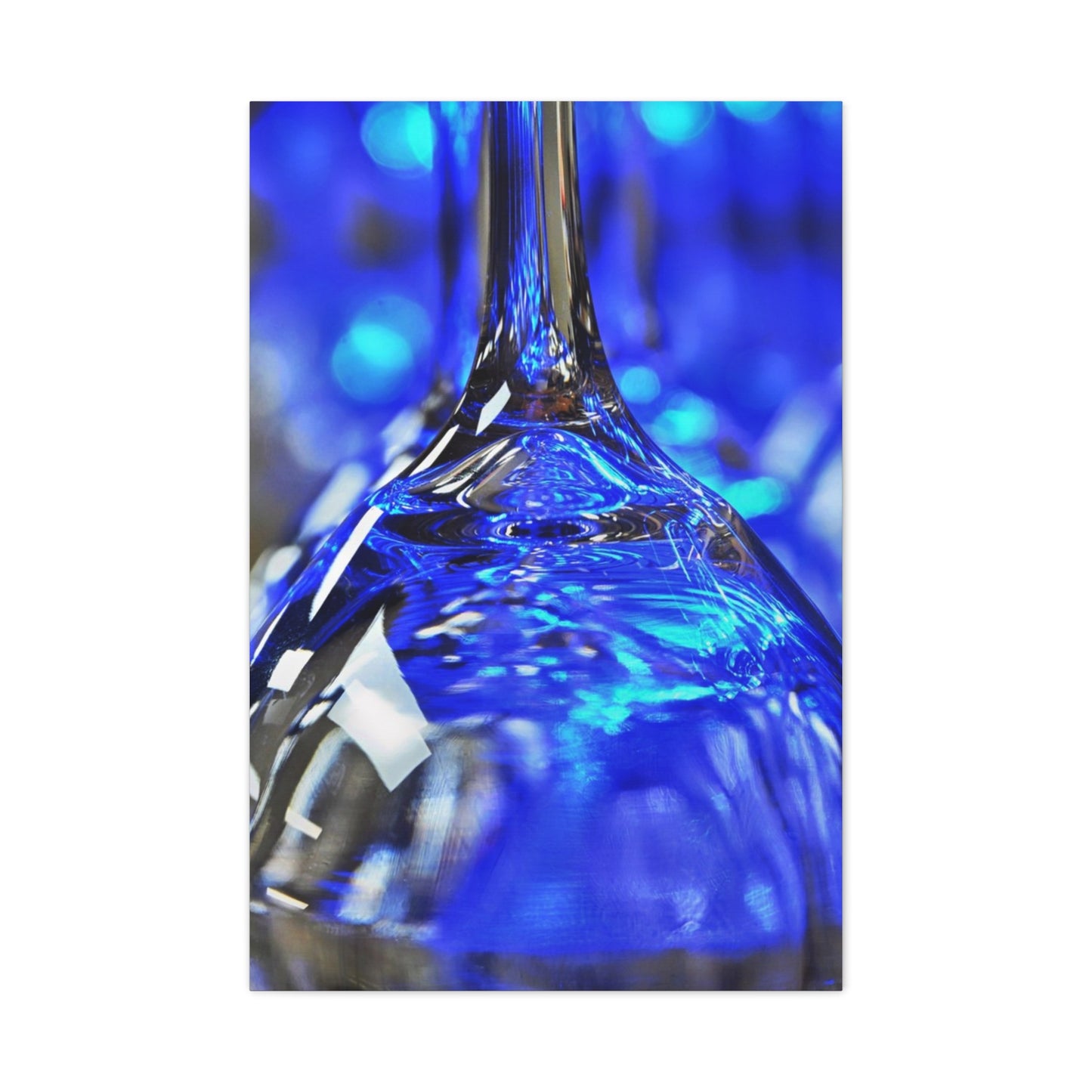 Blue Reflection Canvas Art Print