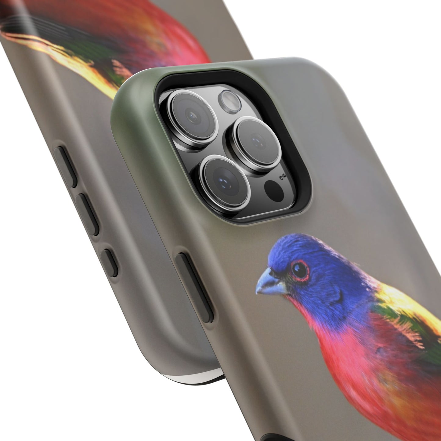 Colorful Bird Phone Case, Magnetic Tough Cases, Nature Lover Gift, Wildlife Phone Cover, Eco-Friendly Tech Accessories
