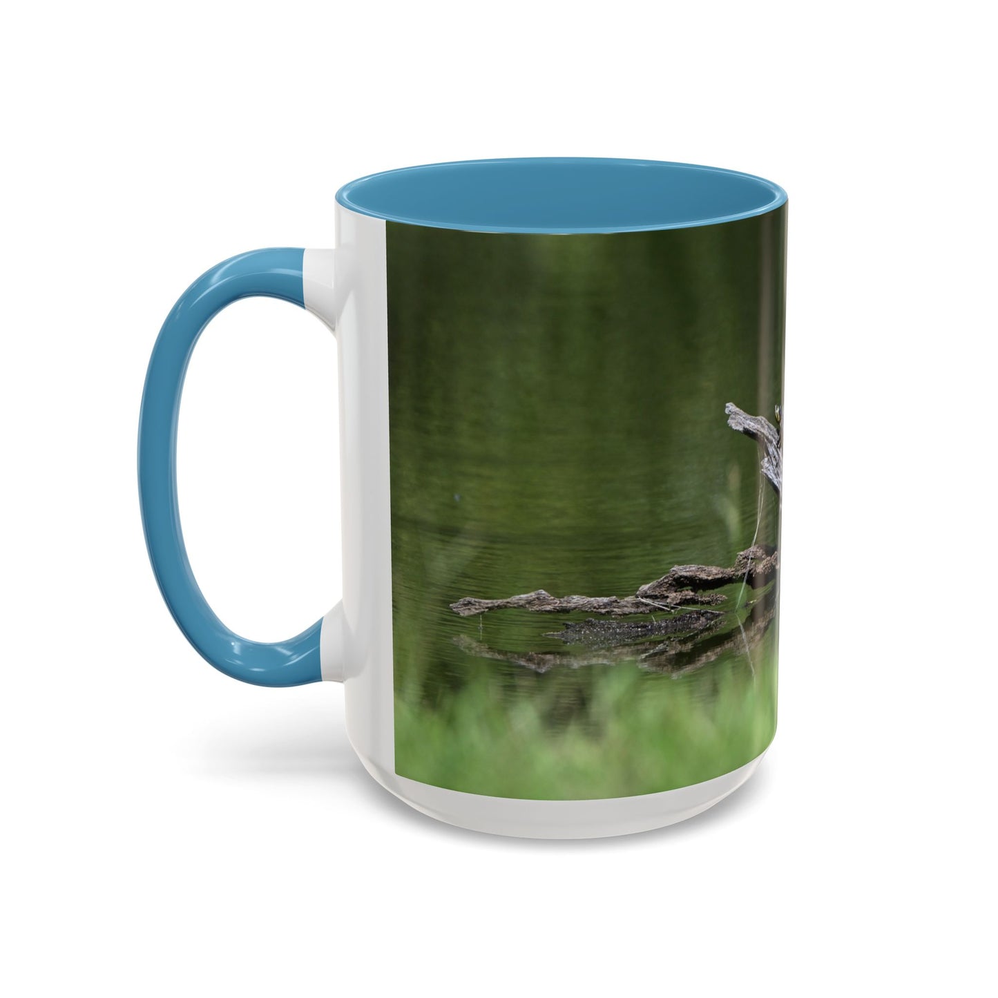 Nature-Inspired Coffee Mug with 'Coffee Time' Design - Perfect Gift for Nature Lovers