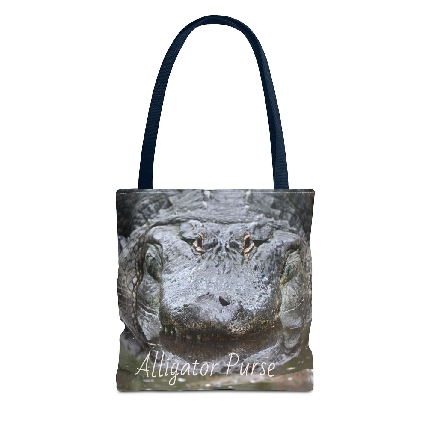 Alligator Print Tote Bag, Wildlife Lover Gift, Eco-Friendly Bag, Beach Tote, Animal Lovers' Accessory, Unique Alligator Purse