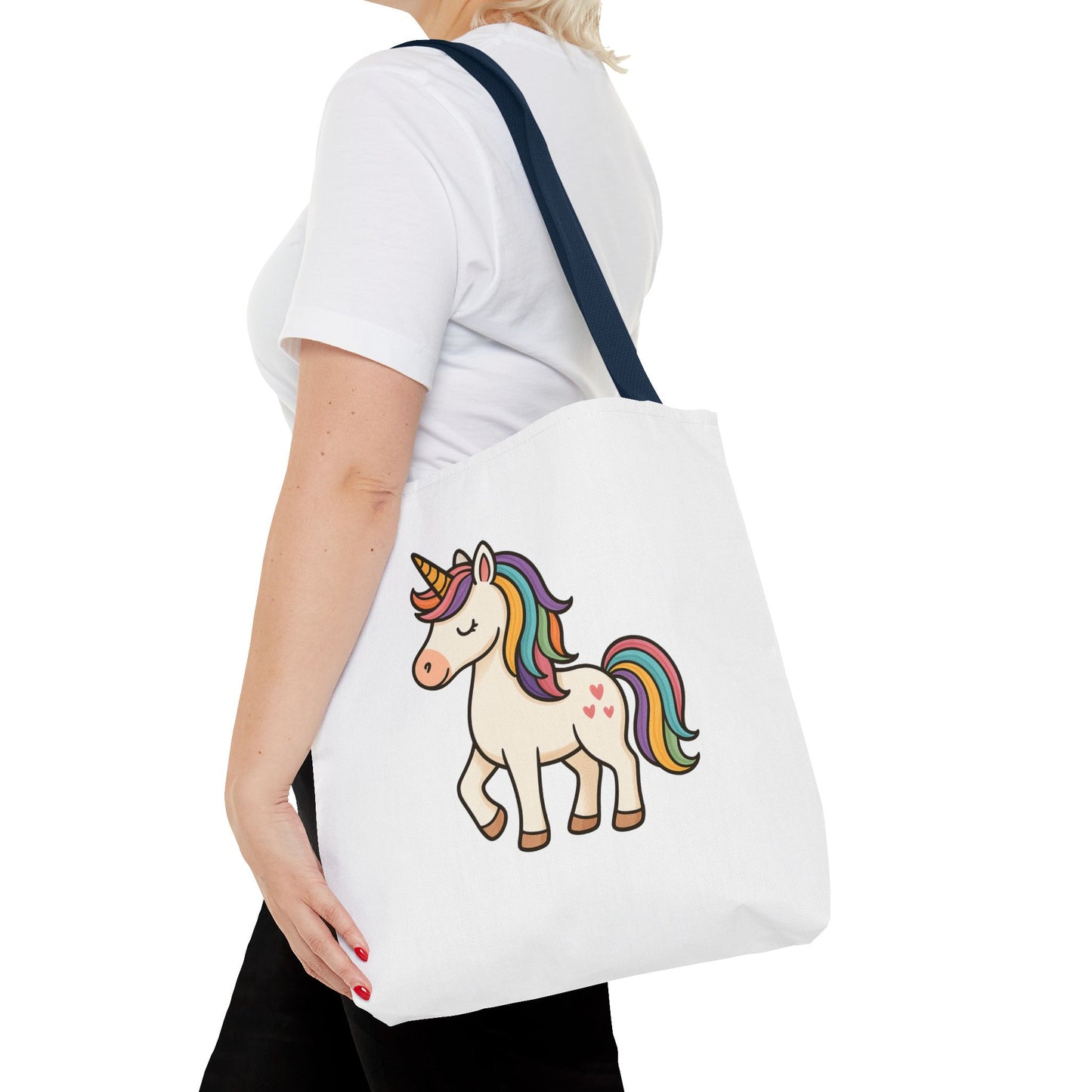 Whimsical Unicorn Tote Bag, Cute Daily Purse, Artsy Gift, Eco-Friendly Shopper, Fun Beach Bag, Magical Adventure Companion