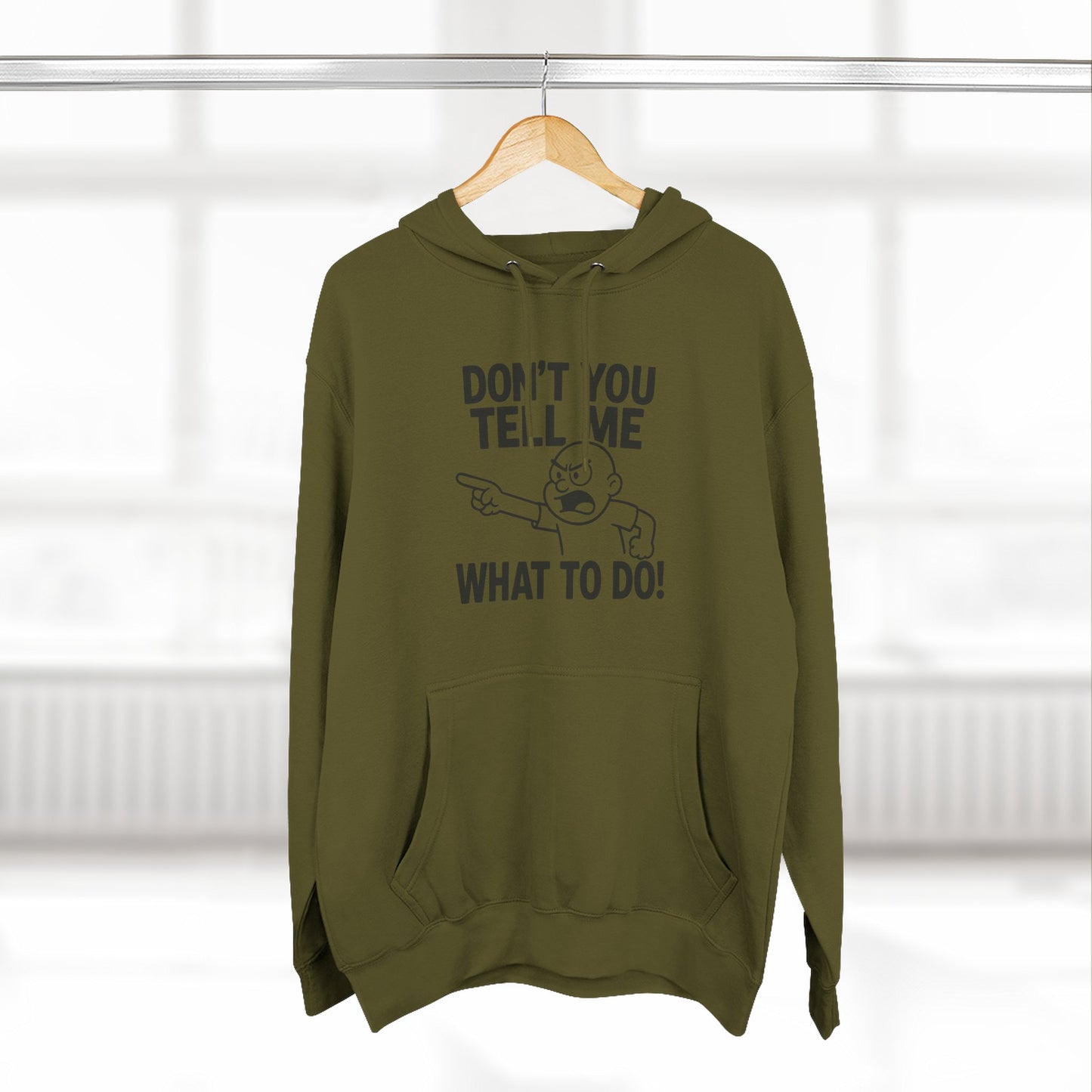 Funny Quote Fleece Hoodie, Cozy Apparel, Casual Wear, Perfect Gift for Adults, Unique Sweatshirt for Any Occasion