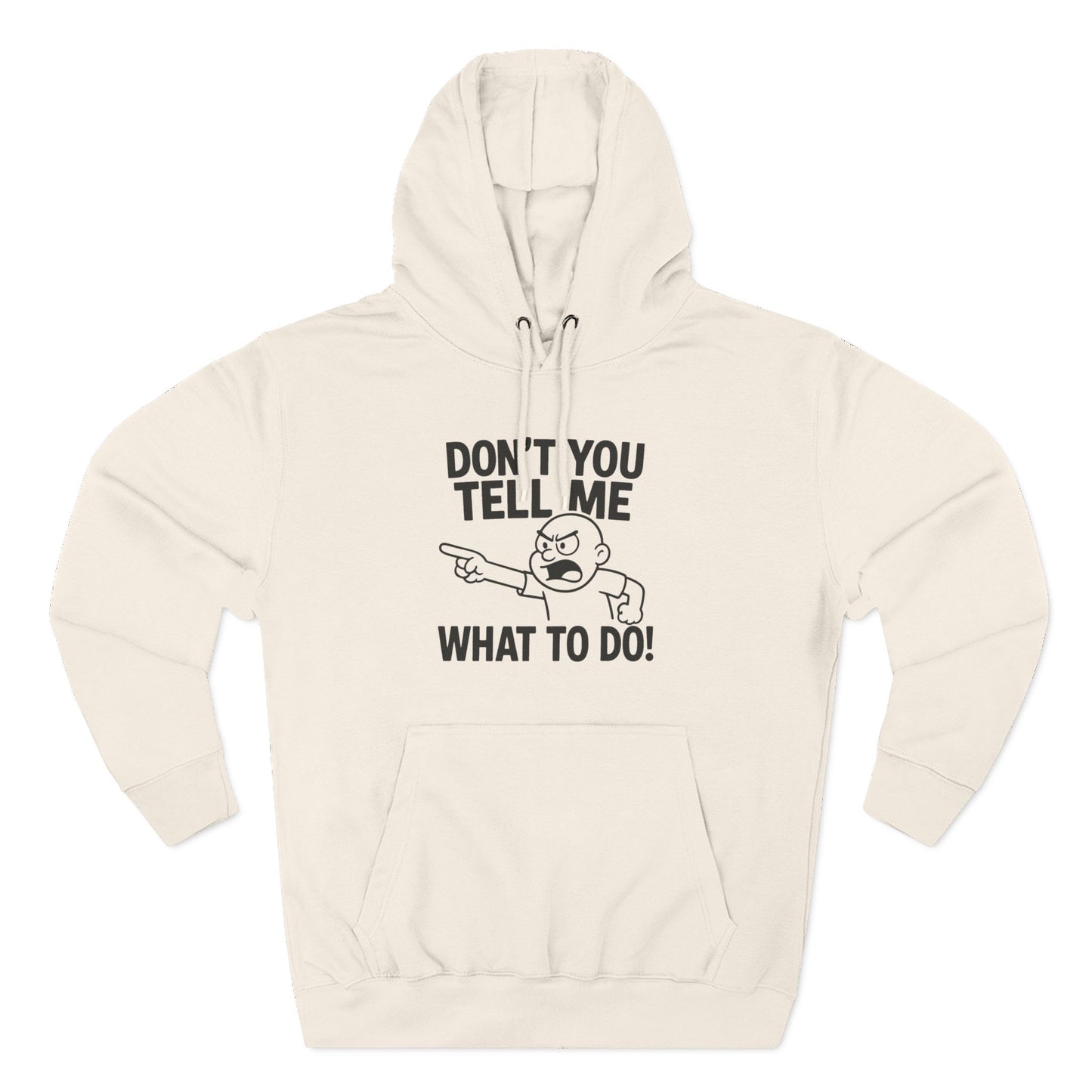 Funny Quote Fleece Hoodie, Cozy Apparel, Casual Wear, Perfect Gift for Adults, Unique Sweatshirt for Any Occasion