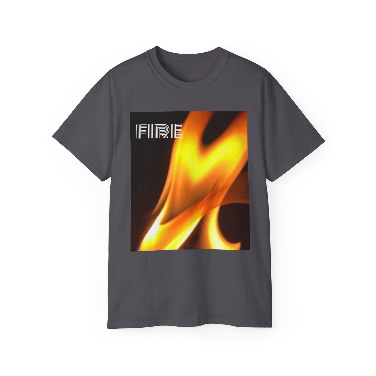 Fiery Vibes Unisex Ultra Cotton Tee, Graphic Tee, Streetwear, Casual Wear, Gift for Her, Gift for Him