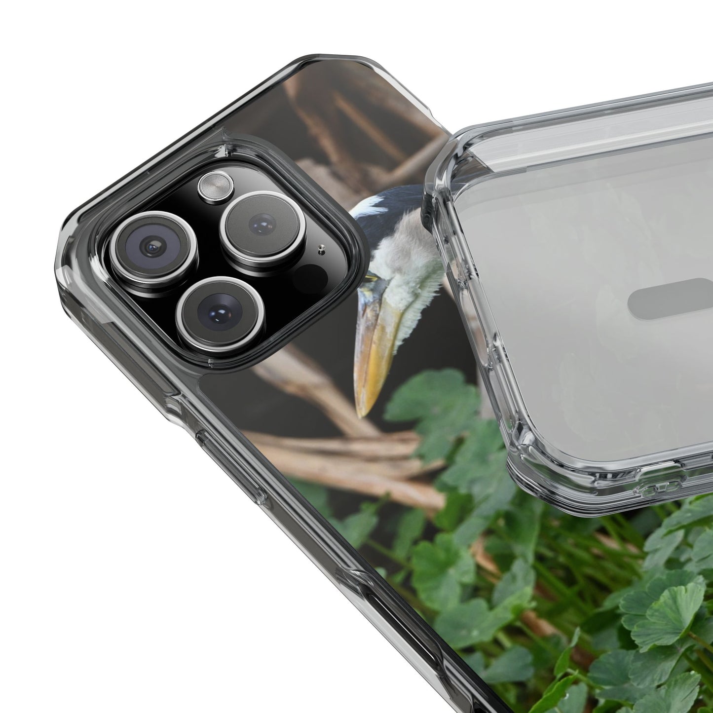 Great Blue Heron Phone Case with Clear Impact Design, Gift for Nature Lovers, Unique Phone Accessory, Protective Case, Bird Enthusiast Gift