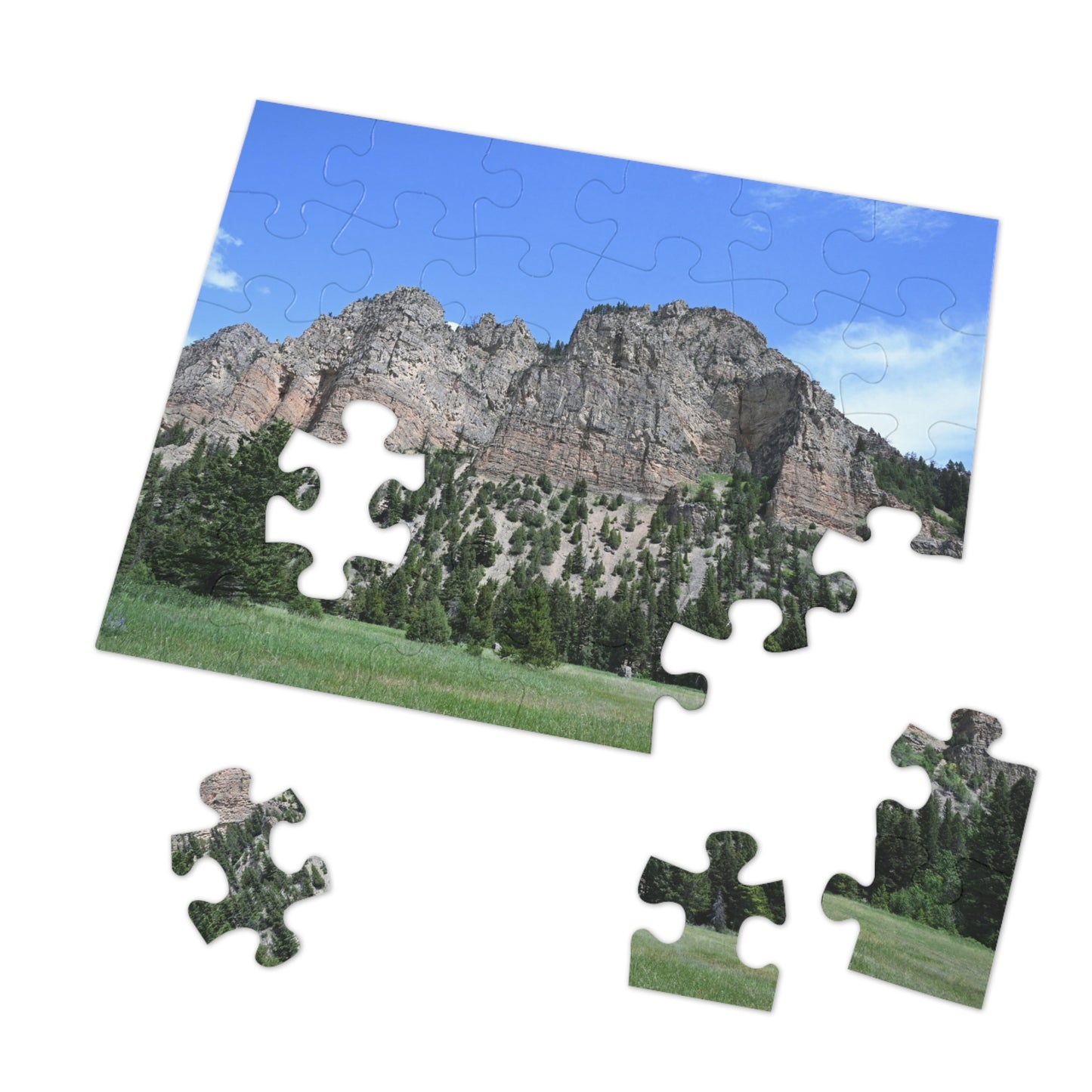 Scenic Jigsaw Puzzle with Tin - Perfect Gift for Nature Lovers, Family Fun, Home Décor, Relaxation Activity, Hiking Theme