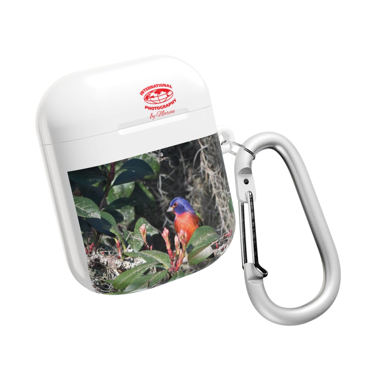 Nature-Inspired AirPod Cases, Colorful Bird Art, Eco-Friendly Charge Cover, Gift for Bird Lovers, Unique Tech Accessories