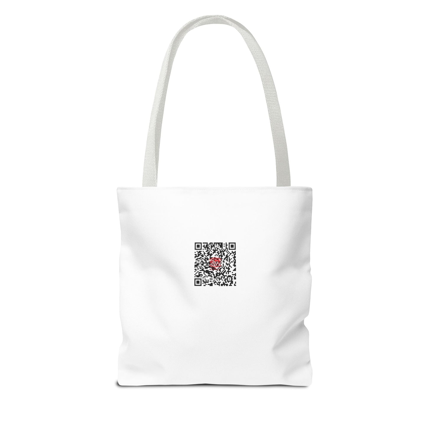 Anime Tote Bag with Love Symbol, Eco-Friendly Bag, Gift for Her, Stylish Shopping Bag, Unique Art Bag, Personalized Accessory