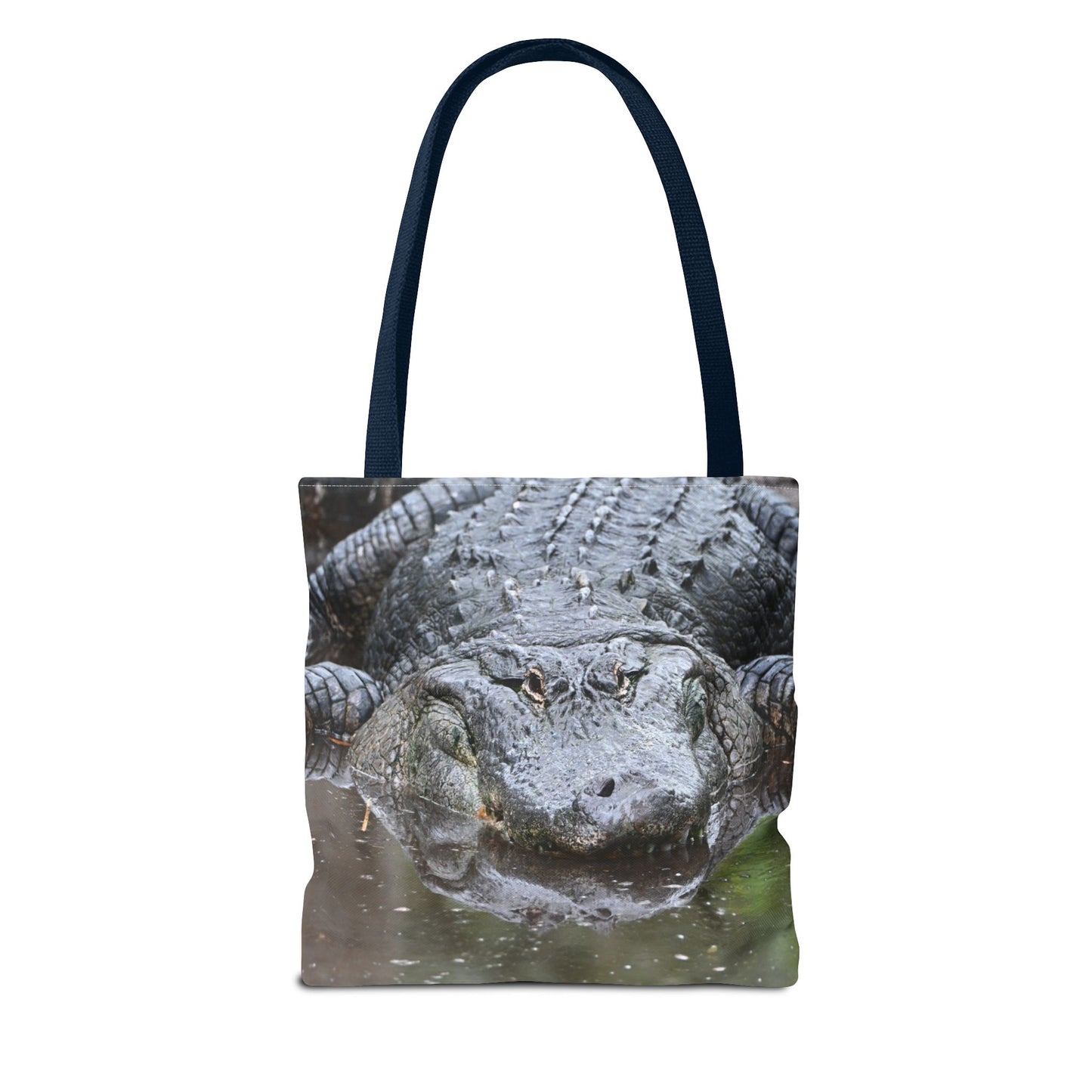Alligator Print Tote Bag, Wildlife Lover Gift, Eco-Friendly Bag, Beach Tote, Animal Lovers' Accessory, Unique Alligator Purse