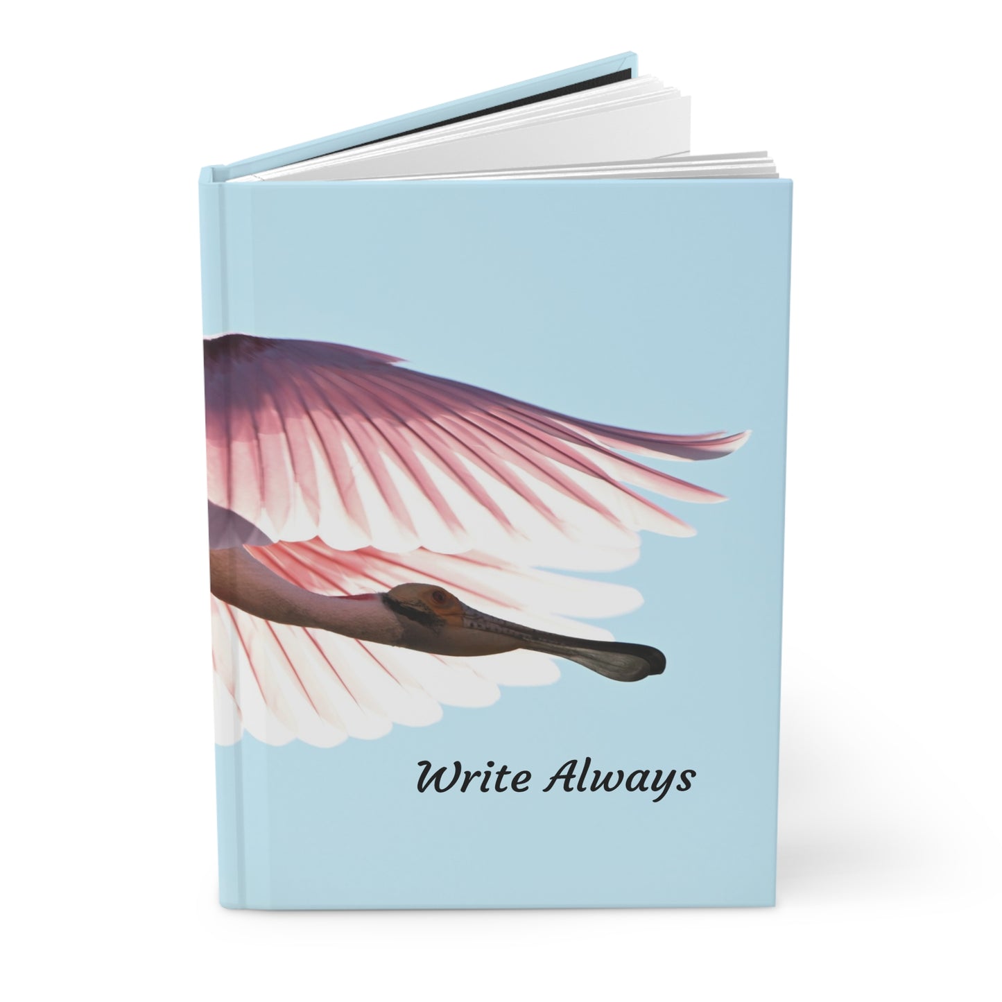 Elegant Bird-Inspired Hardcover Journal for Creative Souls, Notebook, Writing Gift, Nature Lover's Journal, Inspirational Writing