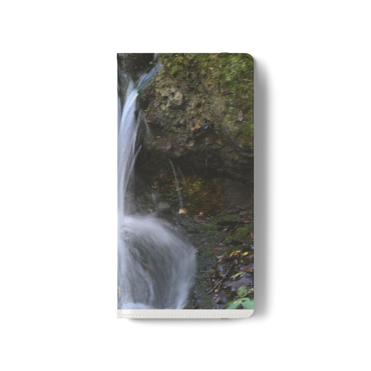 Scenic Waterfall Flip Case, Nature Phone Wallet, Eco-Friendly Phone Accessory, Gift for Nature Lovers, Travel Must-Have