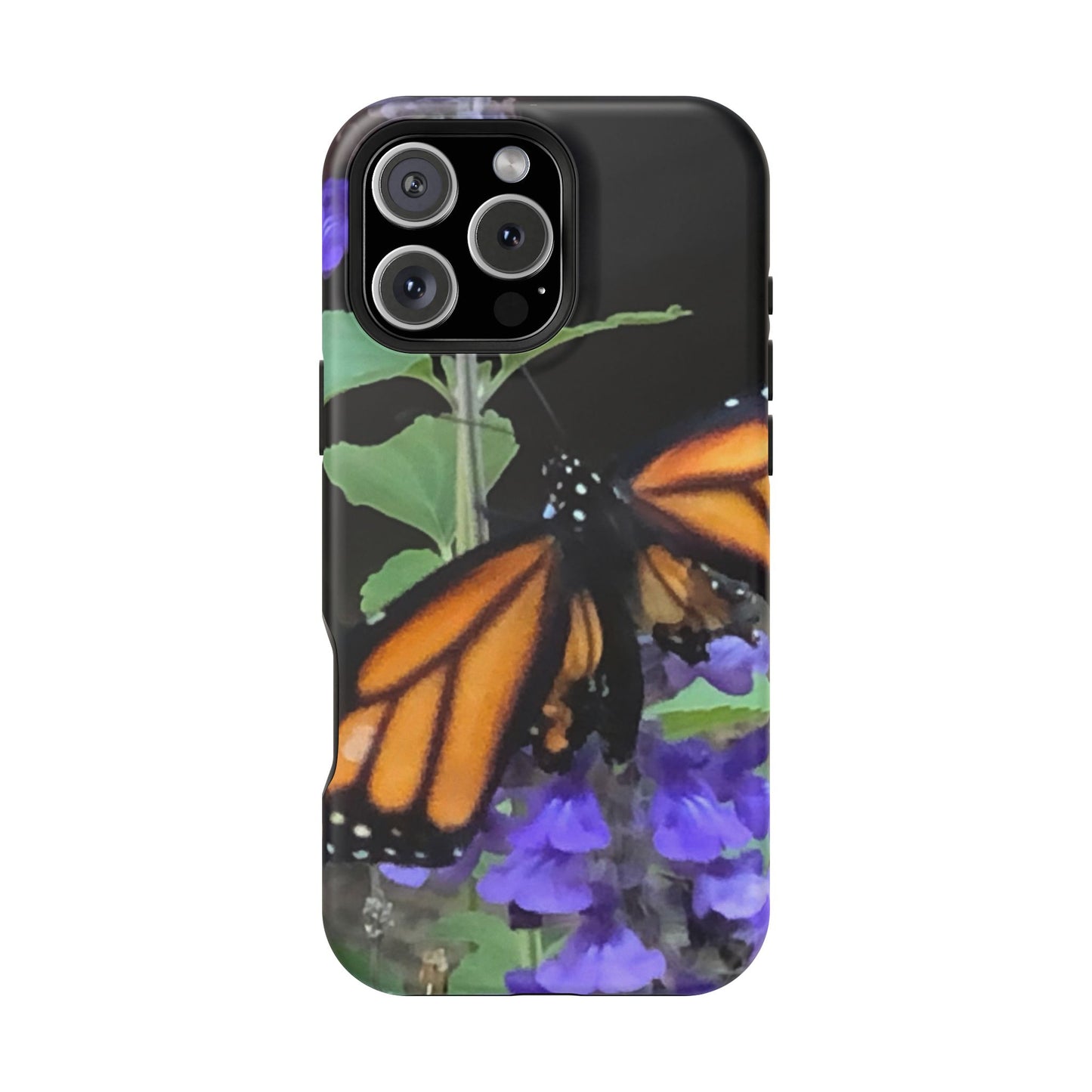 Butterfly Floral Magnetic Tough Cases, Nature Phone Cases, Gift for Nature Lovers, Eco-Friendly Cell Phone Case, Unique Smartphone Accessory