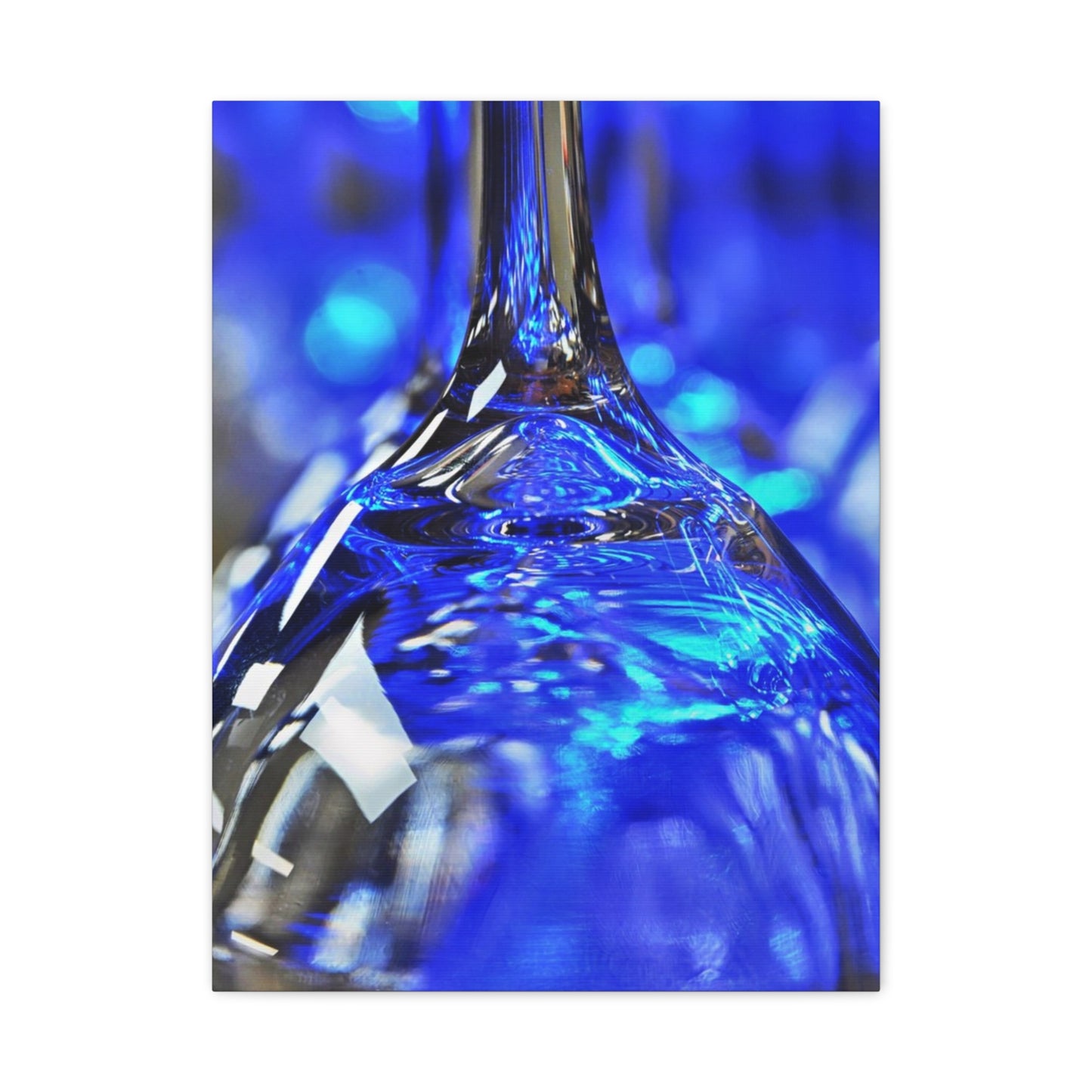 Blue Reflection Canvas Art Print