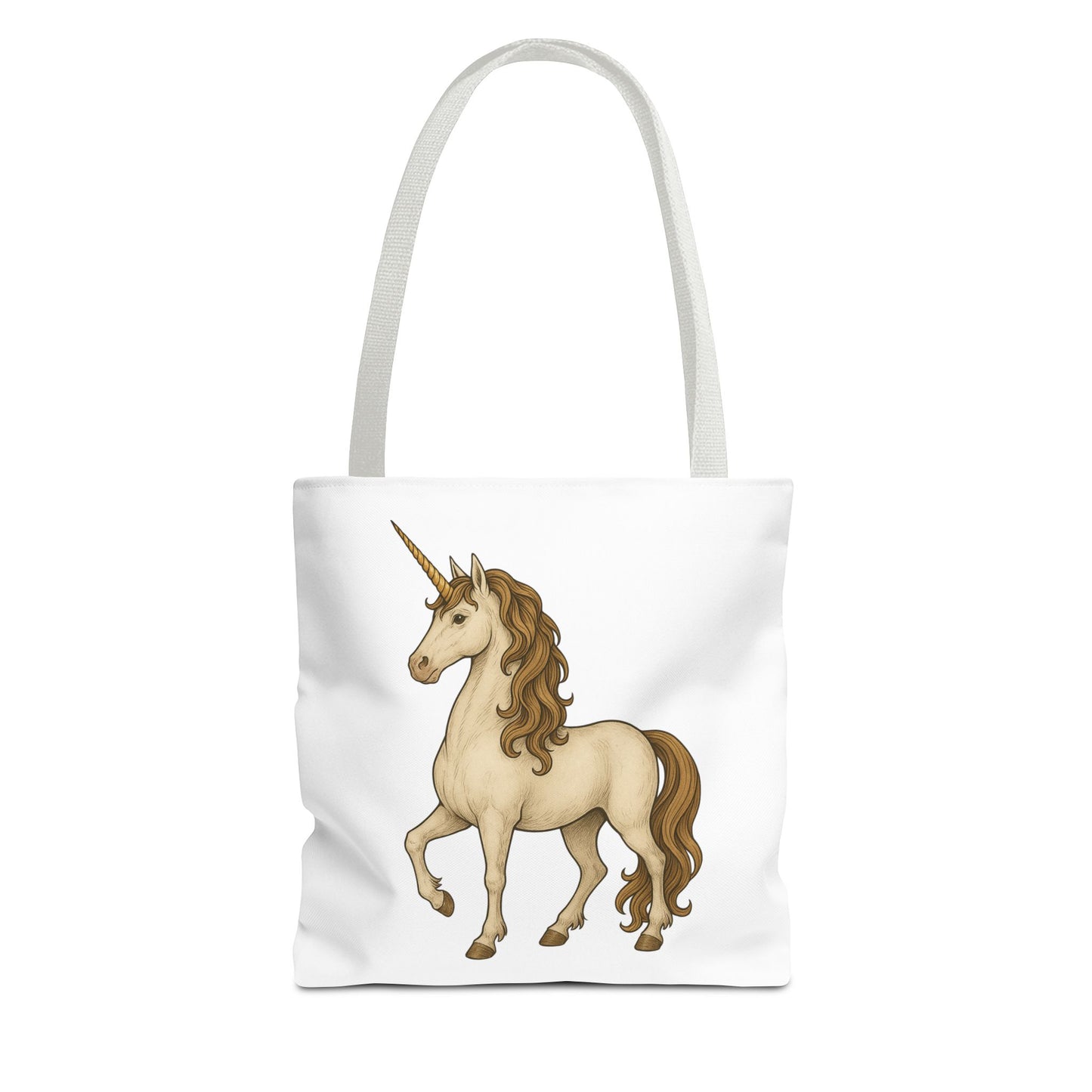 Unicorn Tote Bag, Cute Unicorn Bag, Graphic Tote for Kids, Stylish Carryall, Birthday Gift, AOP Tote, Eco-Friendly Shopping Bag