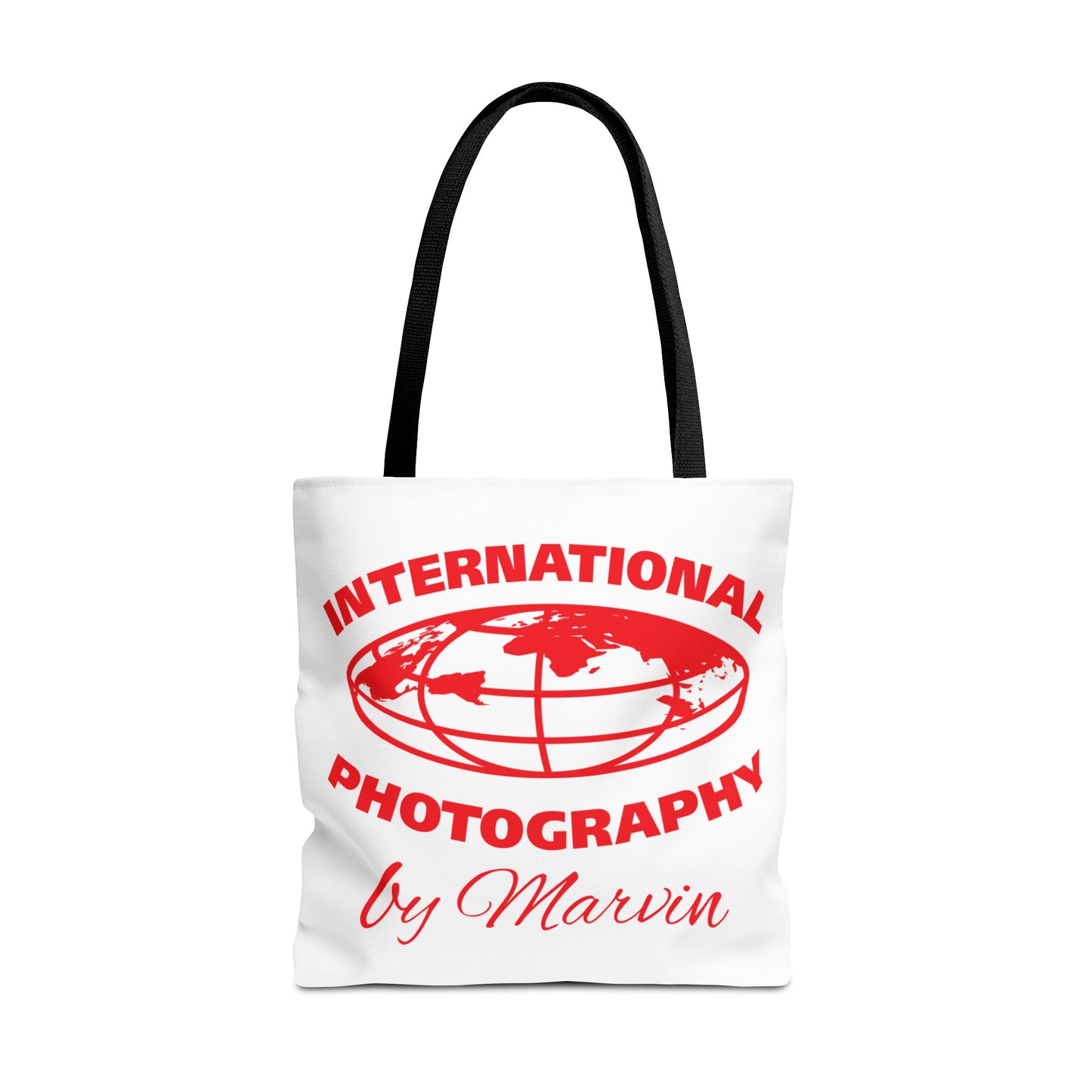 Photography Tote Bag with QR Code, Eco-Friendly Shopping Tote, Art Design Bag, Gift for Photographers, Customizable Travel Bag
