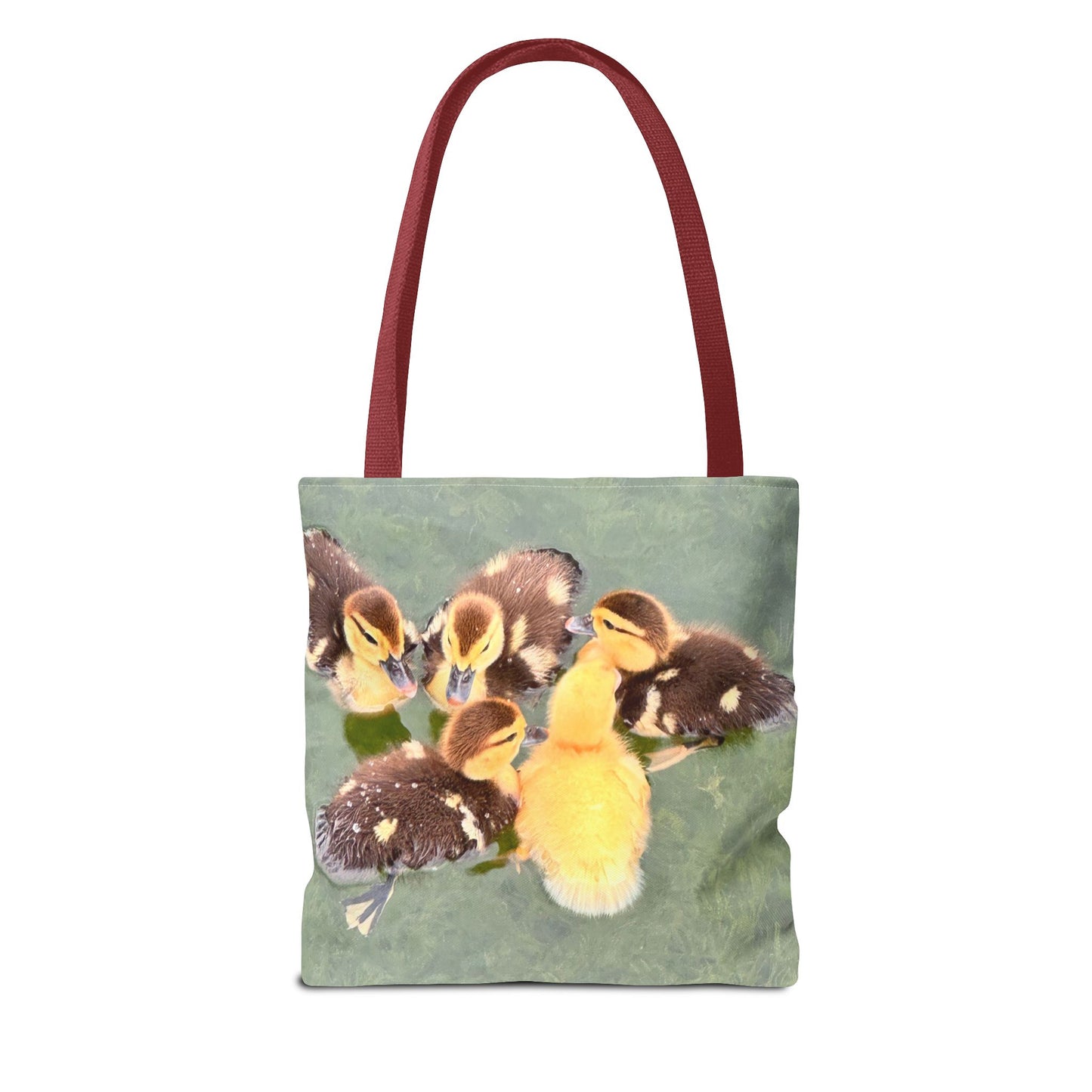 Charming Duckling Tote Bag | Cute Bag for Animal Lovers, Spring Gift, Shopping Bag, Eco-Friendly, Perfect for Mother's Day
