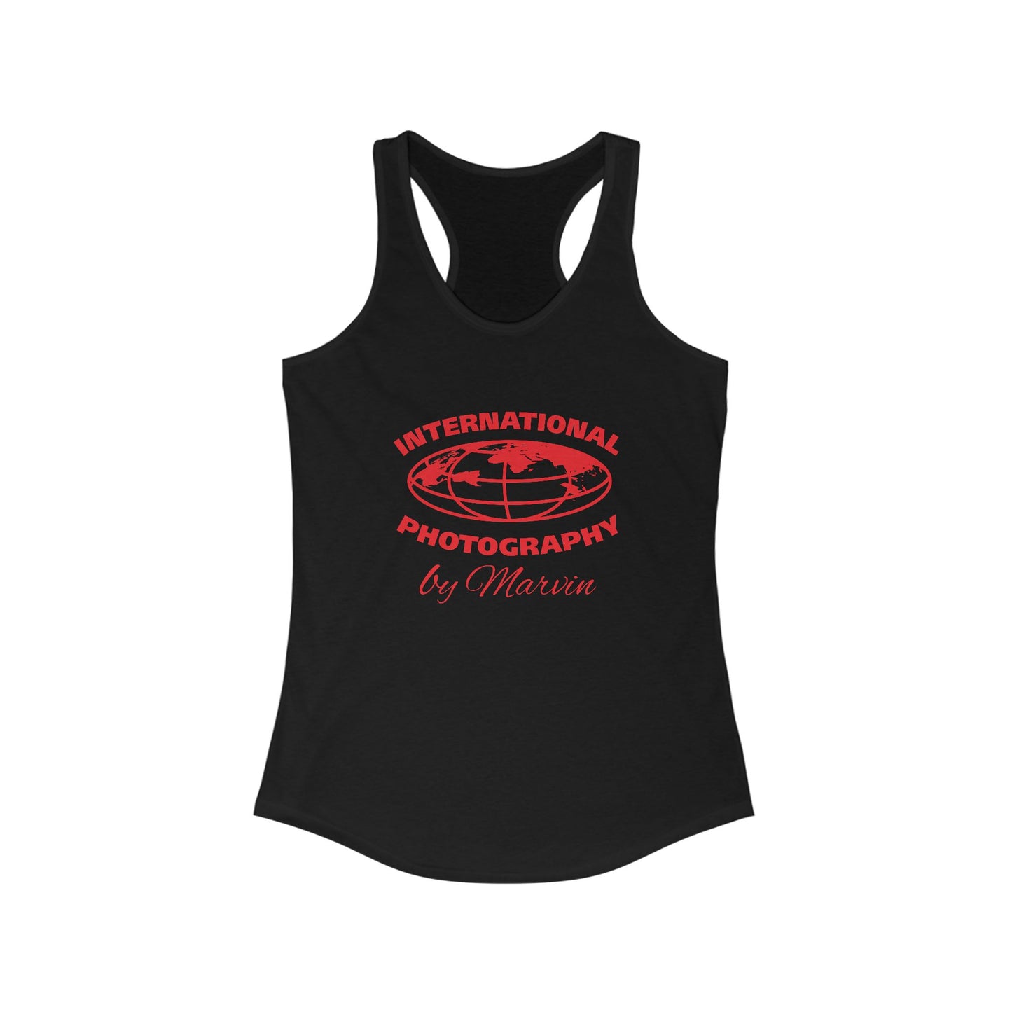 International Photography Women's Racerback Tank, Photography Gift, Summer Style, Travel Enthusiast Top, Vacation Wear