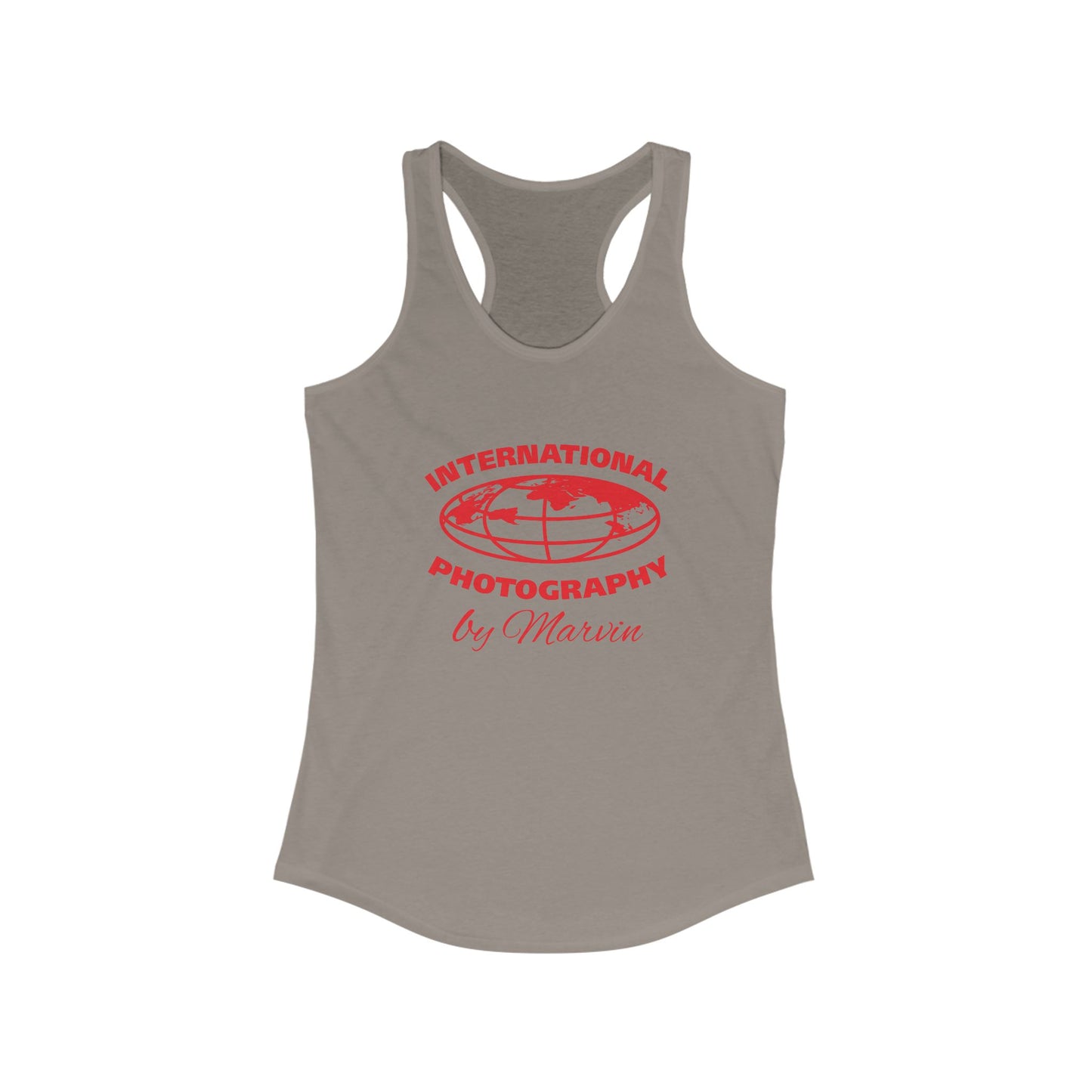 International Photography Women's Racerback Tank, Photography Gift, Summer Style, Travel Enthusiast Top, Vacation Wear
