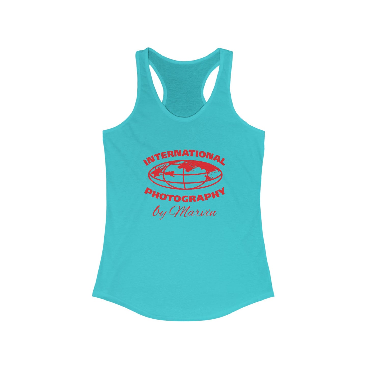 International Photography Women's Racerback Tank, Photography Gift, Summer Style, Travel Enthusiast Top, Vacation Wear