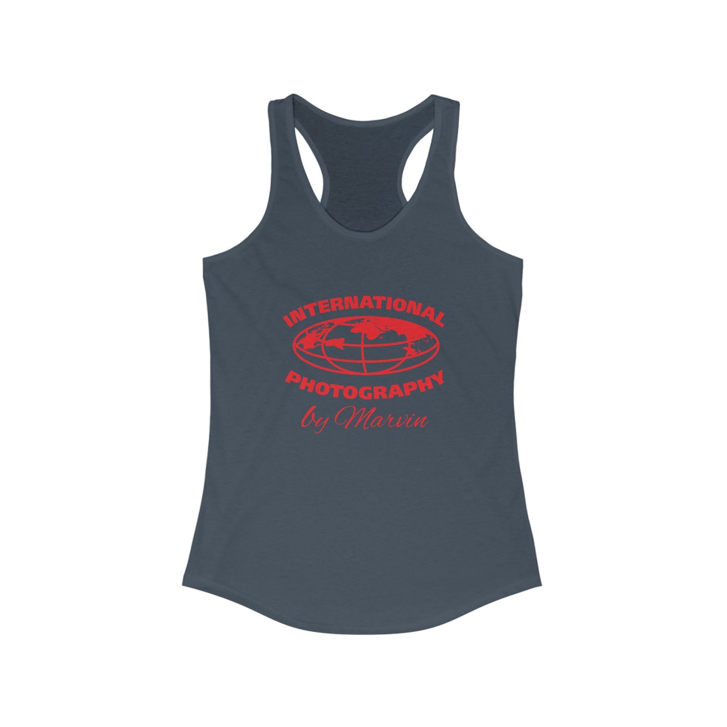 International Photography Women's Racerback Tank, Photography Gift, Summer Style, Travel Enthusiast Top, Vacation Wear