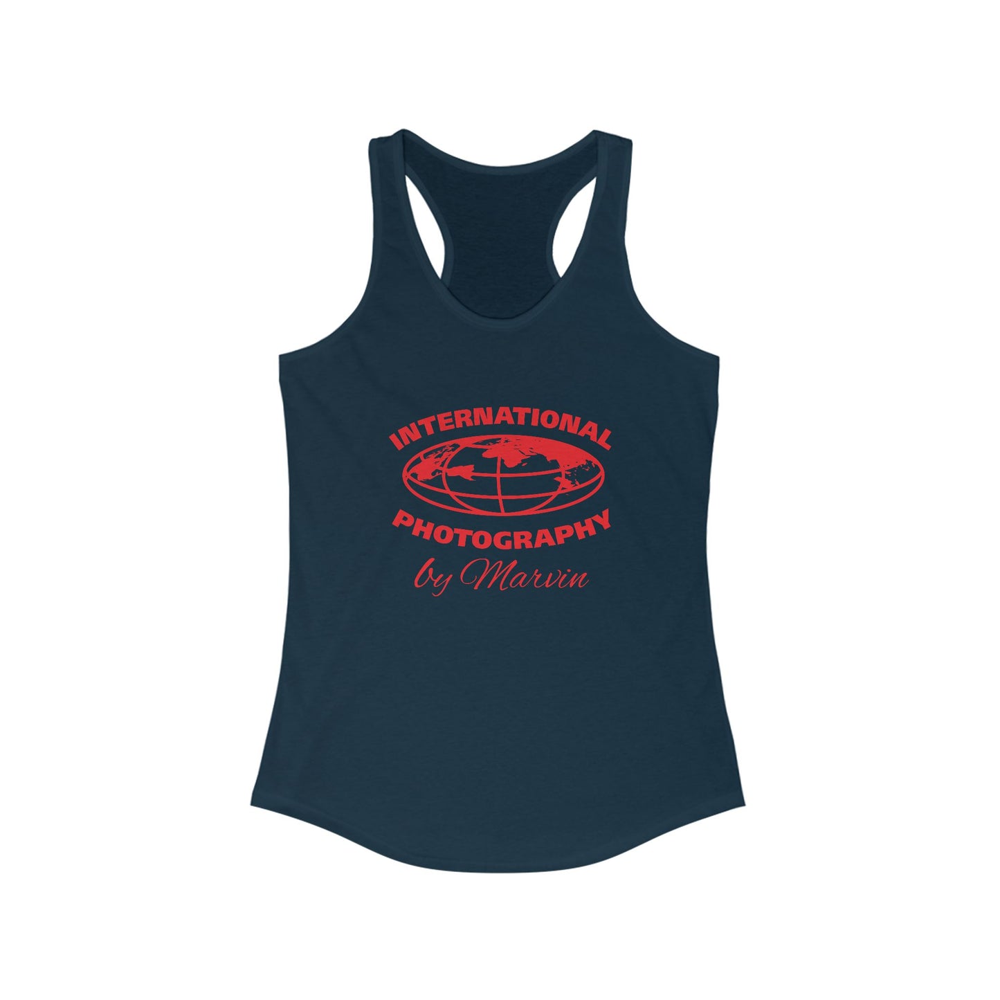 International Photography Women's Racerback Tank, Photography Gift, Summer Style, Travel Enthusiast Top, Vacation Wear