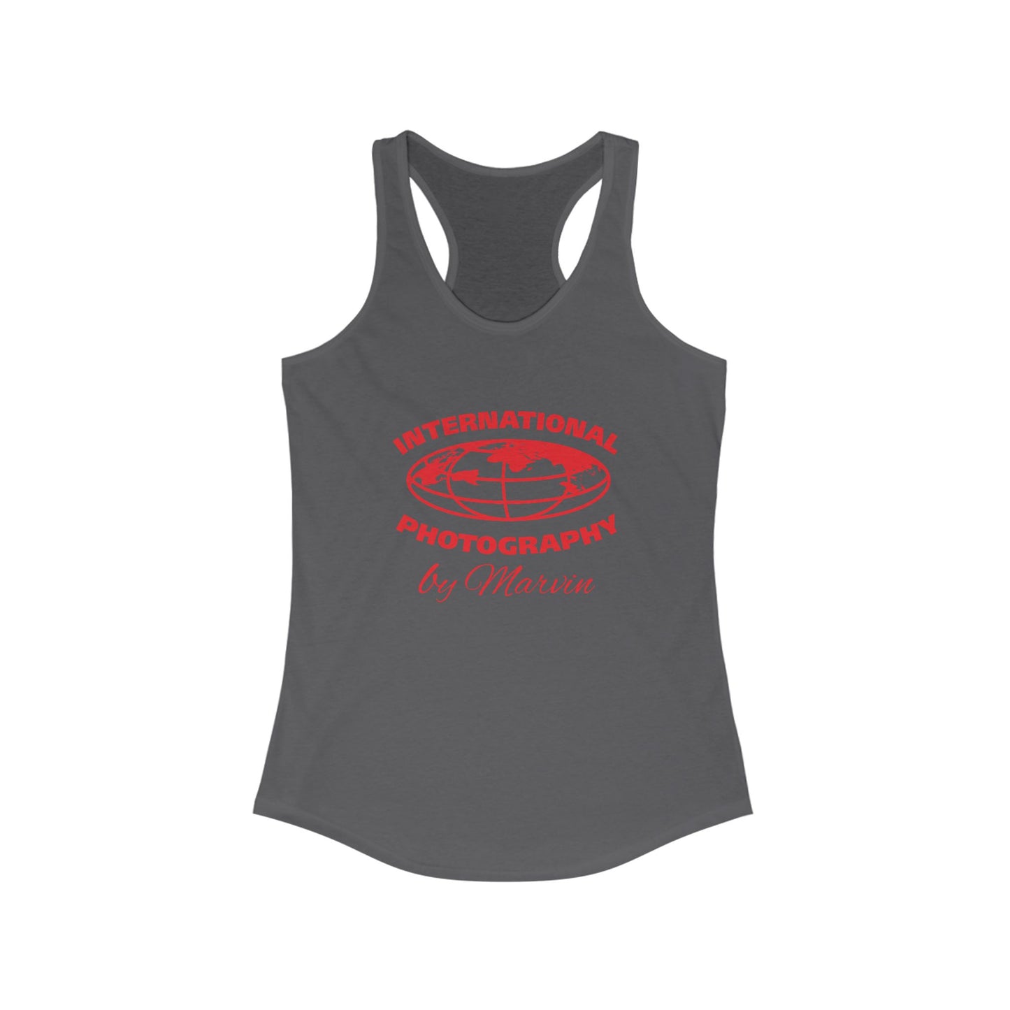 International Photography Women's Racerback Tank, Photography Gift, Summer Style, Travel Enthusiast Top, Vacation Wear