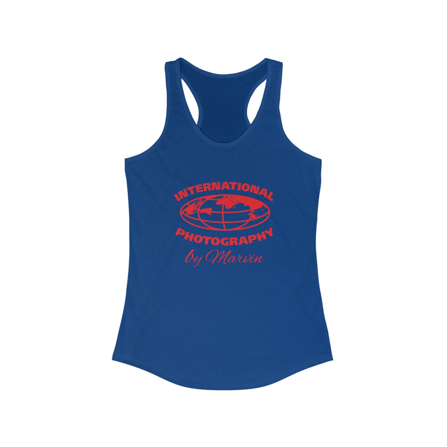 International Photography Women's Racerback Tank, Photography Gift, Summer Style, Travel Enthusiast Top, Vacation Wear