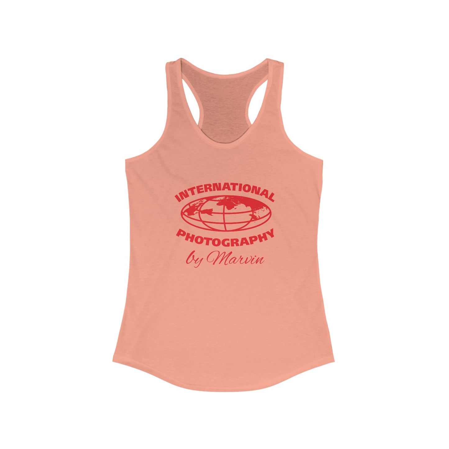 International Photography Women's Racerback Tank, Photography Gift, Summer Style, Travel Enthusiast Top, Vacation Wear