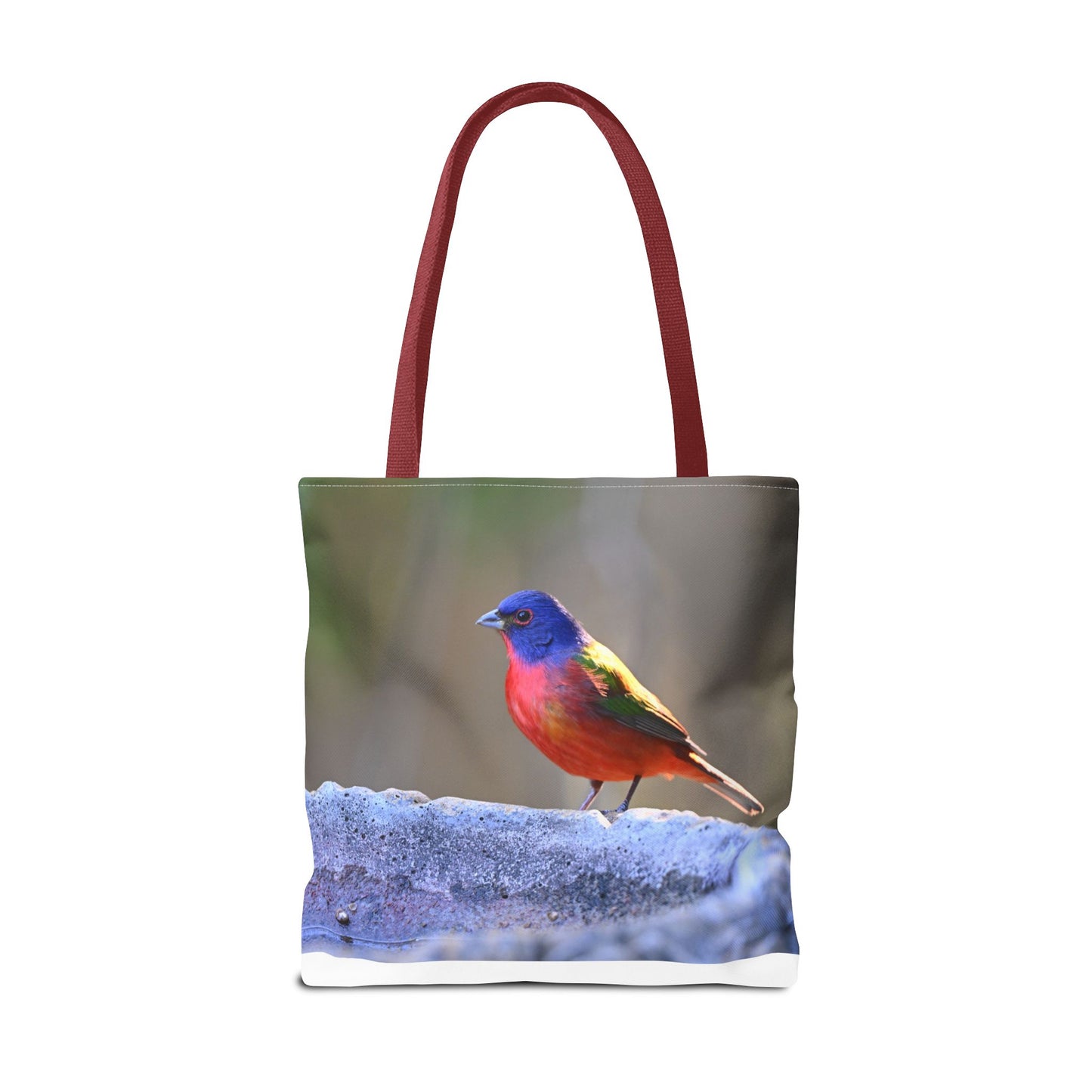 Colorful Bird Be Bold Tote Bag, Eco-Friendly Art Tote, Nature Lover Gift, Inspirational Quote Bag, Everyday Carry-All