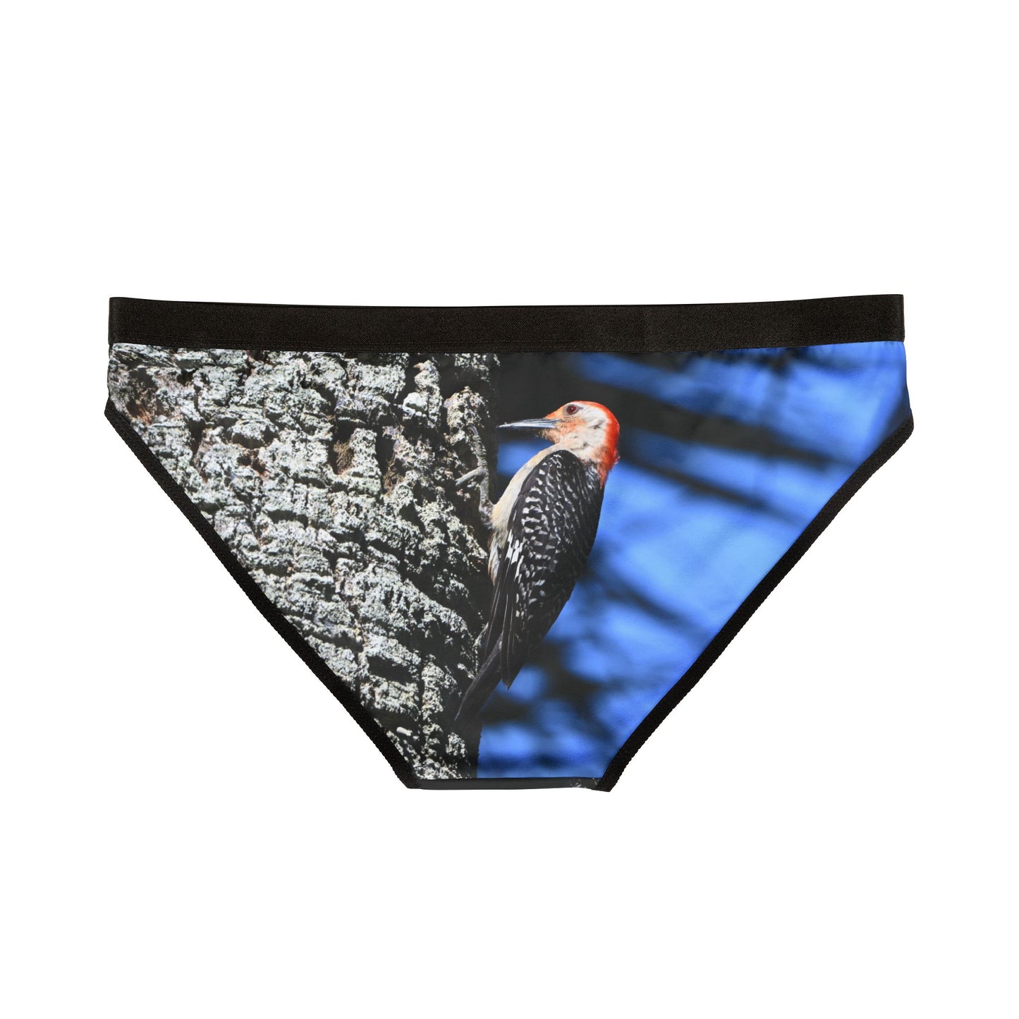 Nature-Inspired Women's Underwear with Colorful Bird Print, Eco-Friendly Panties, Comfortable Everyday Wear, Gifts for Her