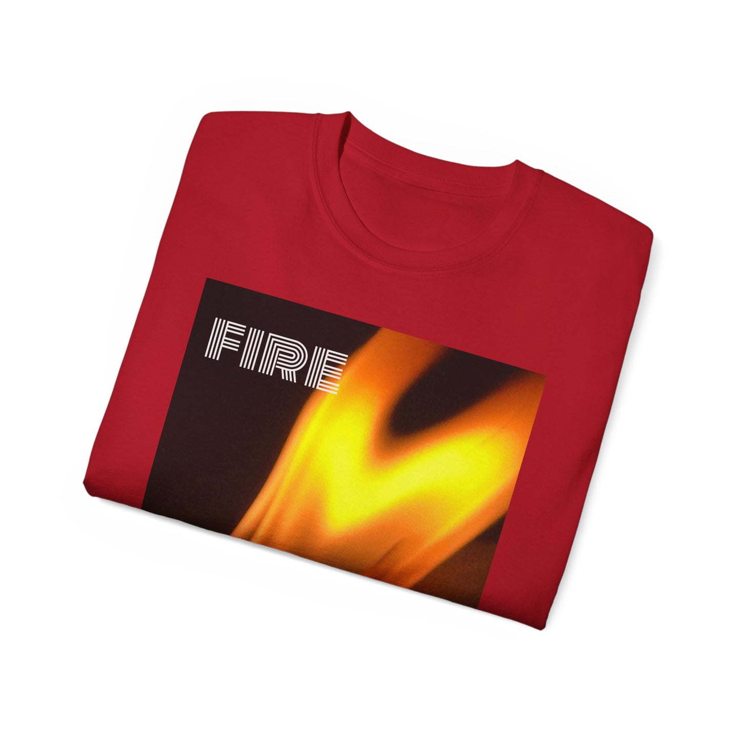 Fiery Vibes Unisex Ultra Cotton Tee, Graphic Tee, Streetwear, Casual Wear, Gift for Her, Gift for Him