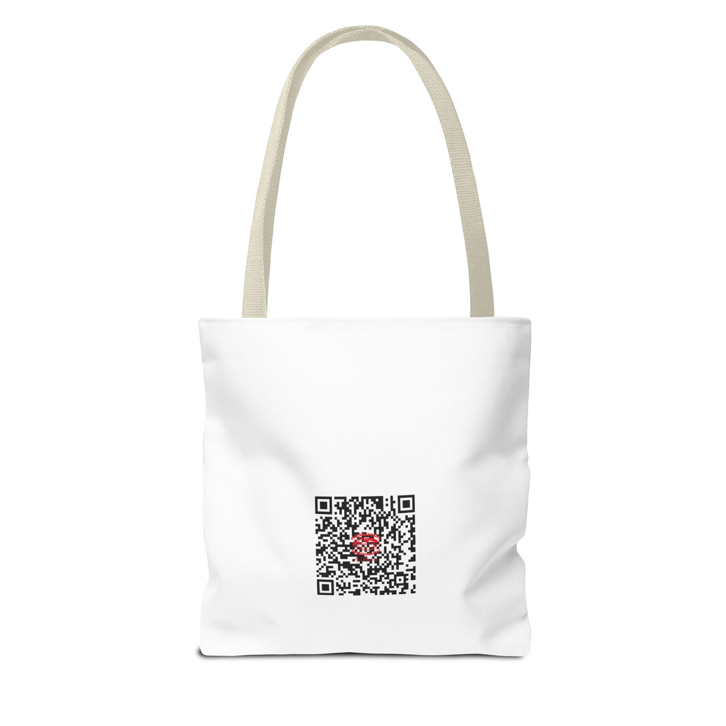 Inspirational Math Tote Bag, Motivational Carry-all, Teacher's Gift, Student Accessory, Study Essentials, QR Code Bag