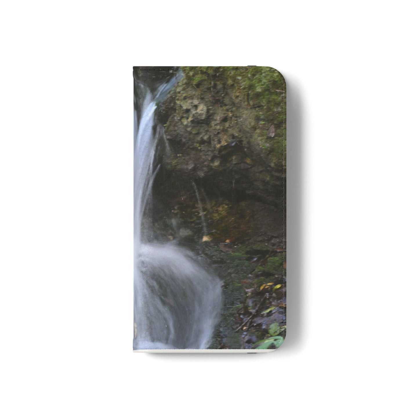 Scenic Waterfall Flip Case, Nature Phone Wallet, Eco-Friendly Phone Accessory, Gift for Nature Lovers, Travel Must-Have