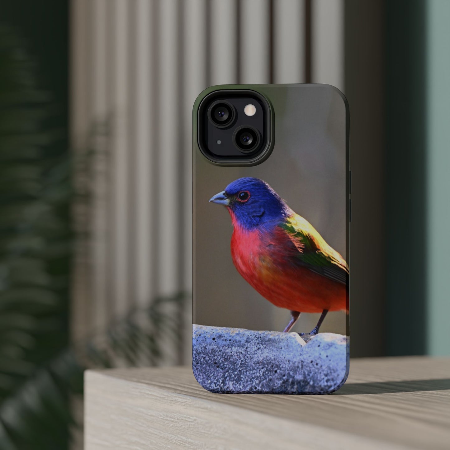Colorful Bird Phone Case, Magnetic Tough Cases, Nature Lover Gift, Wildlife Phone Cover, Eco-Friendly Tech Accessories