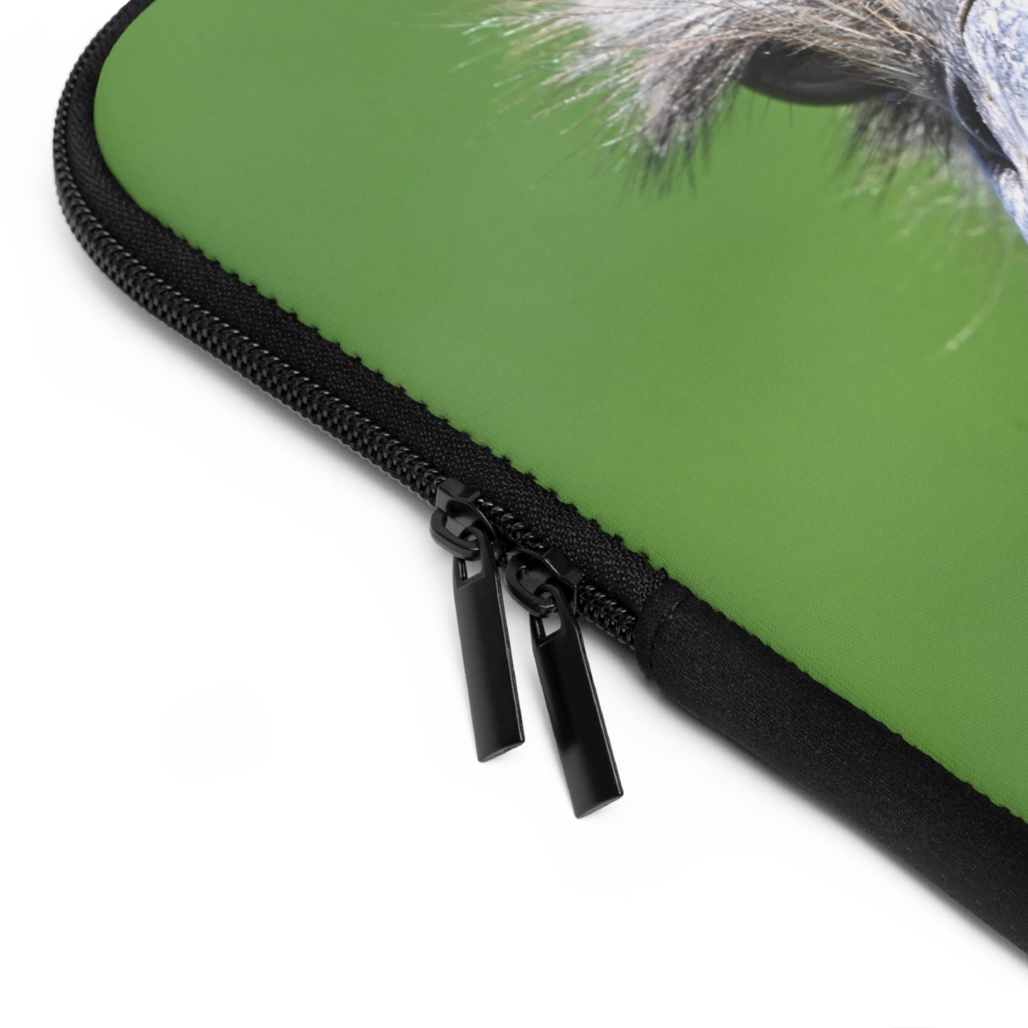 Ostrich Laptop Sleeve - Stop! Data Time! Funny Tech Accessory, Computer Case, Unique Gift for Students & Professionals, Quirky Office Decor