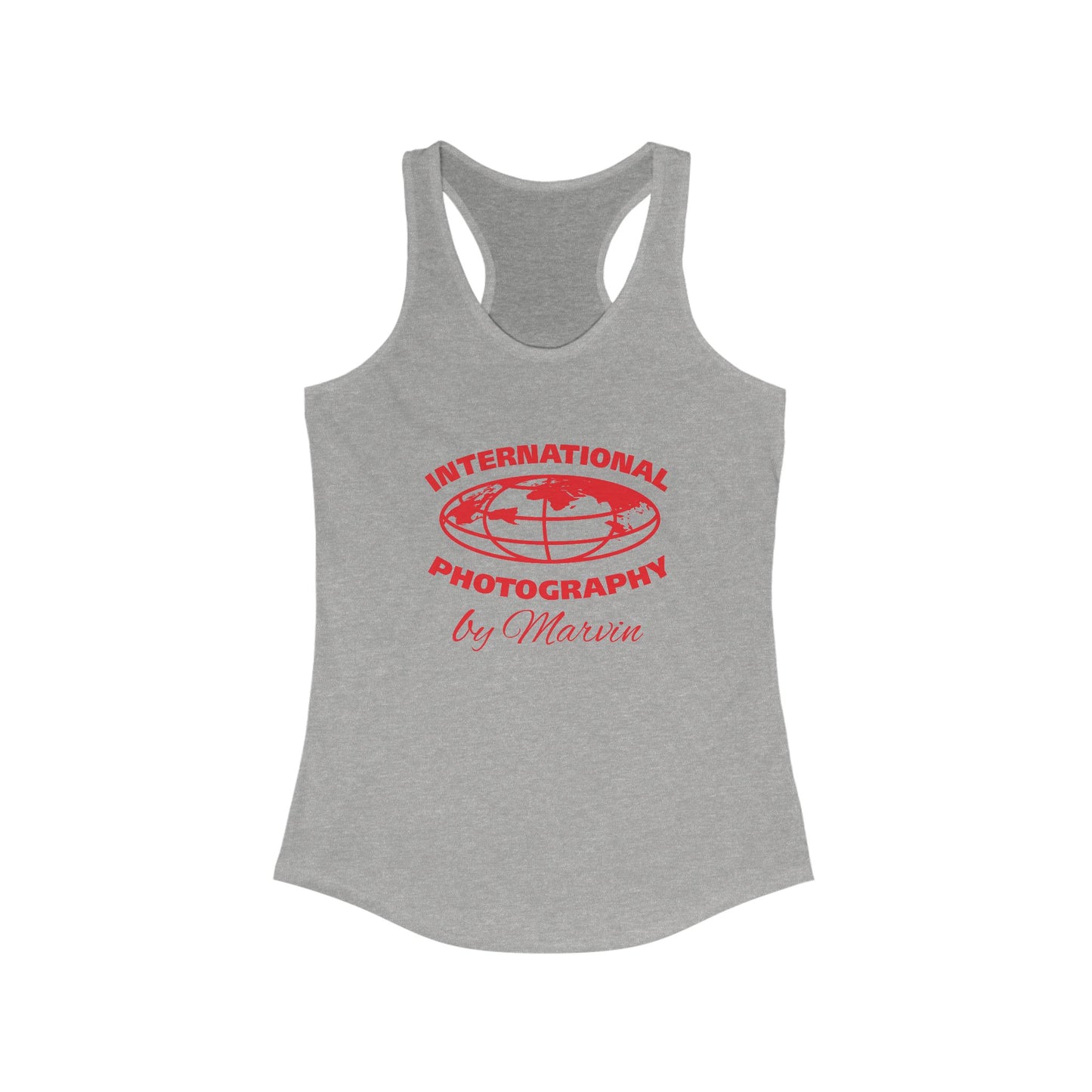 International Photography Women's Racerback Tank, Photography Gift, Summer Style, Travel Enthusiast Top, Vacation Wear