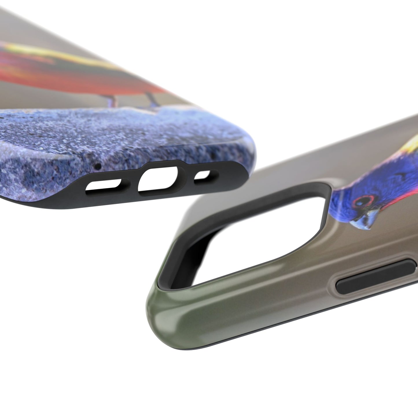 Colorful Bird Phone Case, Magnetic Tough Cases, Nature Lover Gift, Wildlife Phone Cover, Eco-Friendly Tech Accessories
