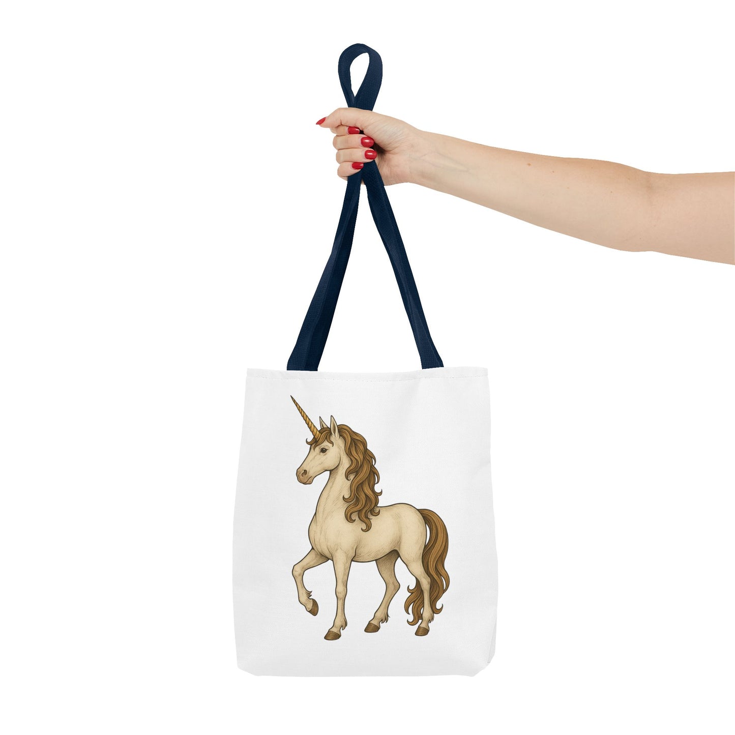 Unicorn Tote Bag, Cute Unicorn Bag, Graphic Tote for Kids, Stylish Carryall, Birthday Gift, AOP Tote, Eco-Friendly Shopping Bag