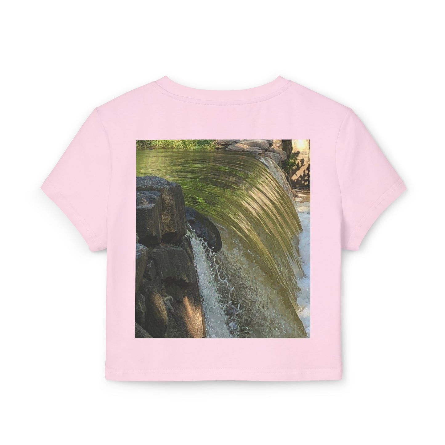 Tranquil Nature Women's Baby Tee | Perfect for Relaxing Days, Eco-Friendly Fashion, Nature Lovers Gift, Casual Wear, Spring/Summer Style